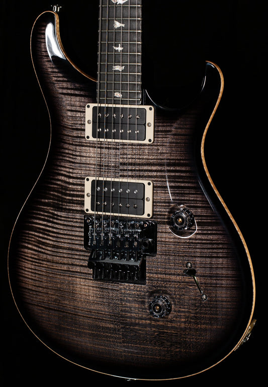PRS Custom 24 Floyd, Flame Maple 10 top Charcoal Burst (943)