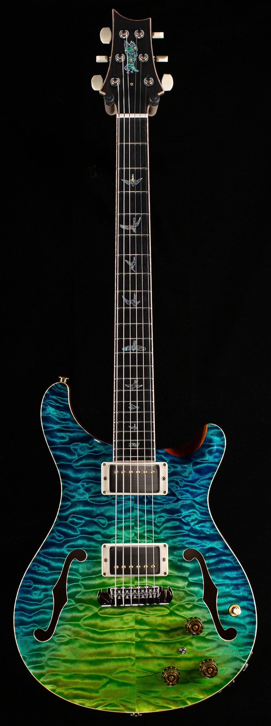 PRS Private Stock 11092 Hollowbody II Piezo Laguna Dragon's Breath (149)