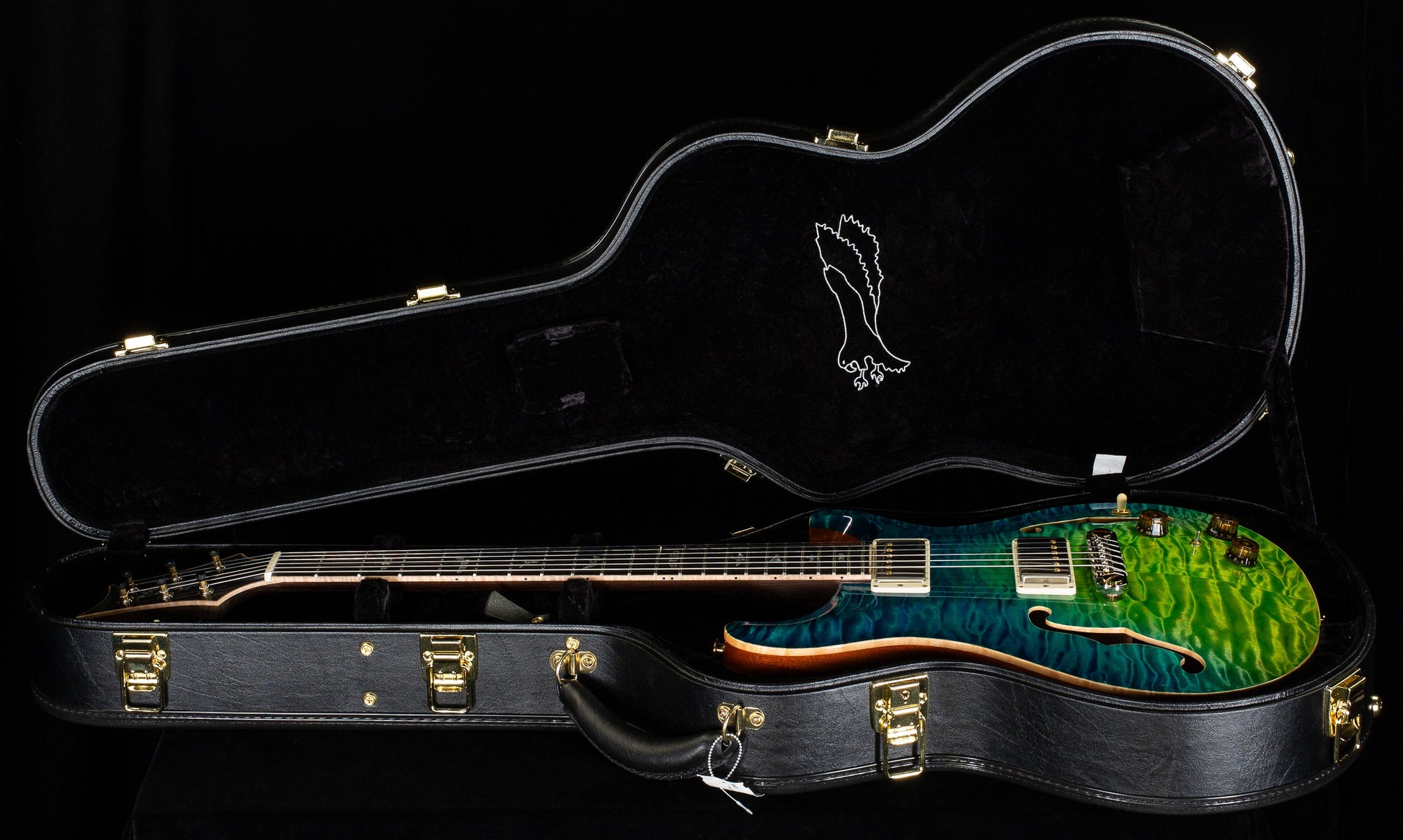 PRS Private Stock 11092 Hollowbody II Piezo Laguna Dragon's Breath (149)