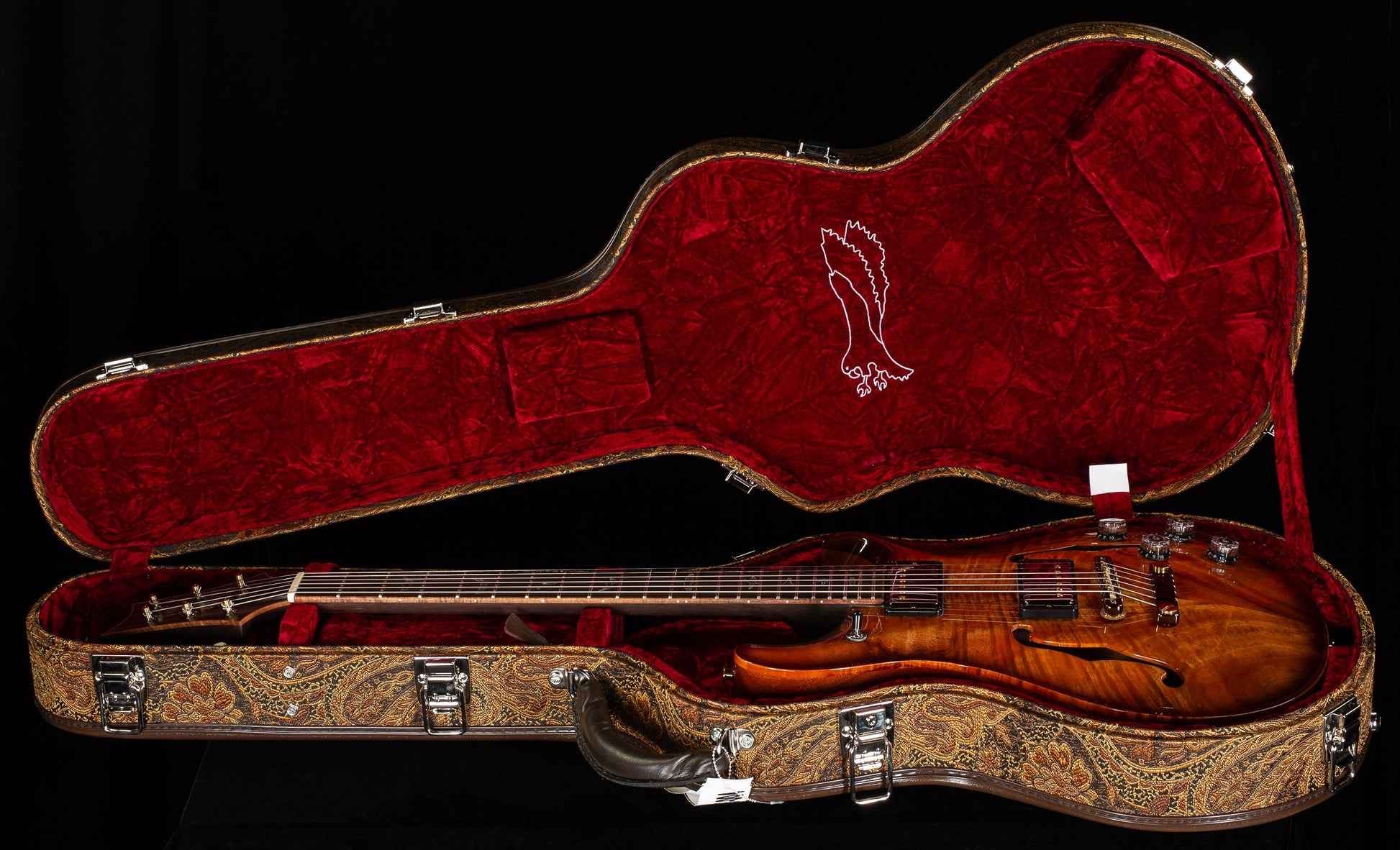 PRS Private Stock 11093 McCarty 594 Hollowbody II Koa Brazilian Rosewood Neck (150)