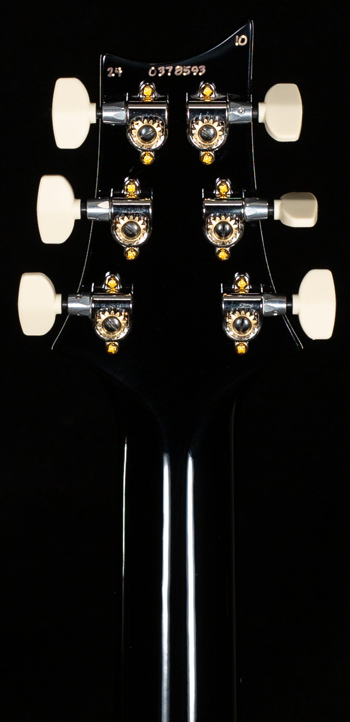 PRS Custom 24 Charcoal Burst 10 Top (593)
