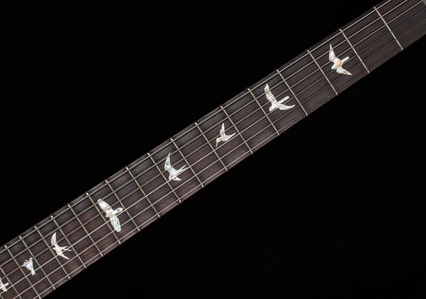 PRS Custom 24 Charcoal Burst 10 Top (593)