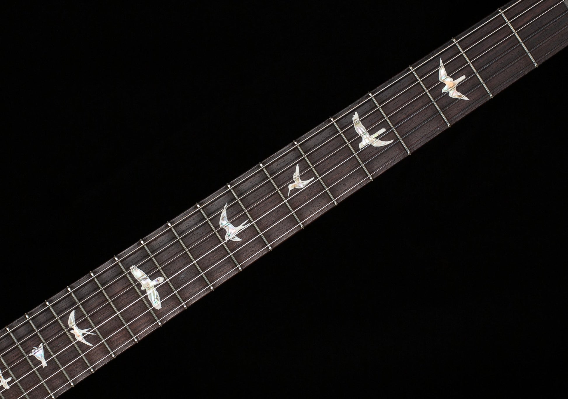 PRS Custom 24 Charcoal Burst 10 Top (593)