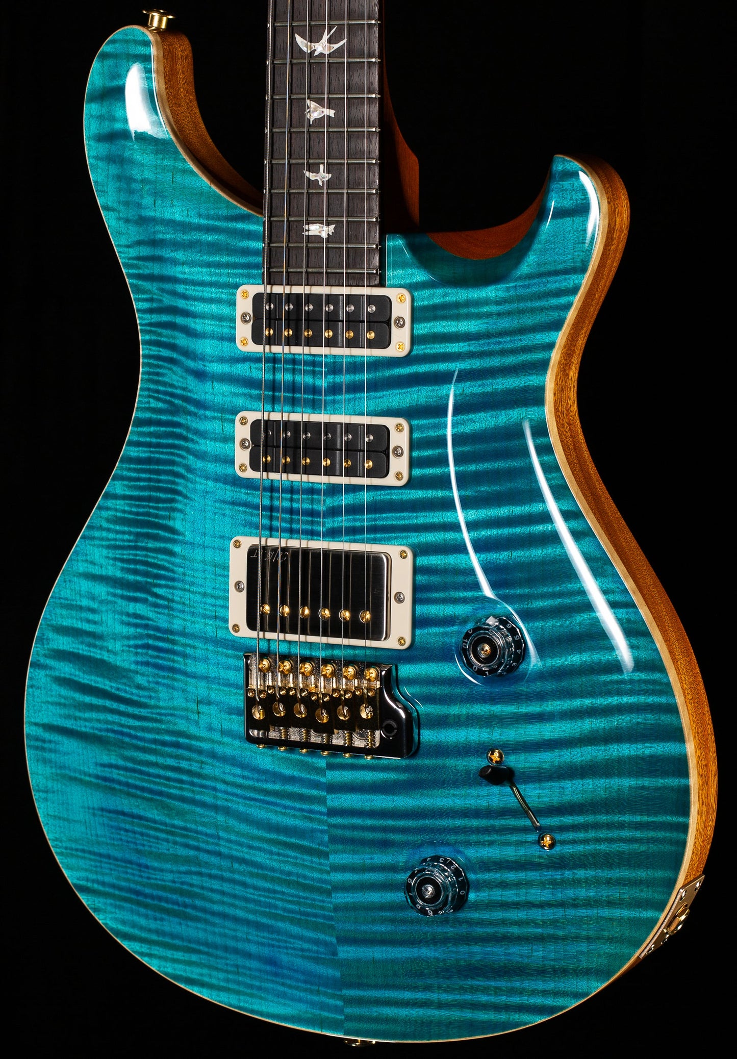 PRS Studio 22 Carroll Blue 10 top (018)