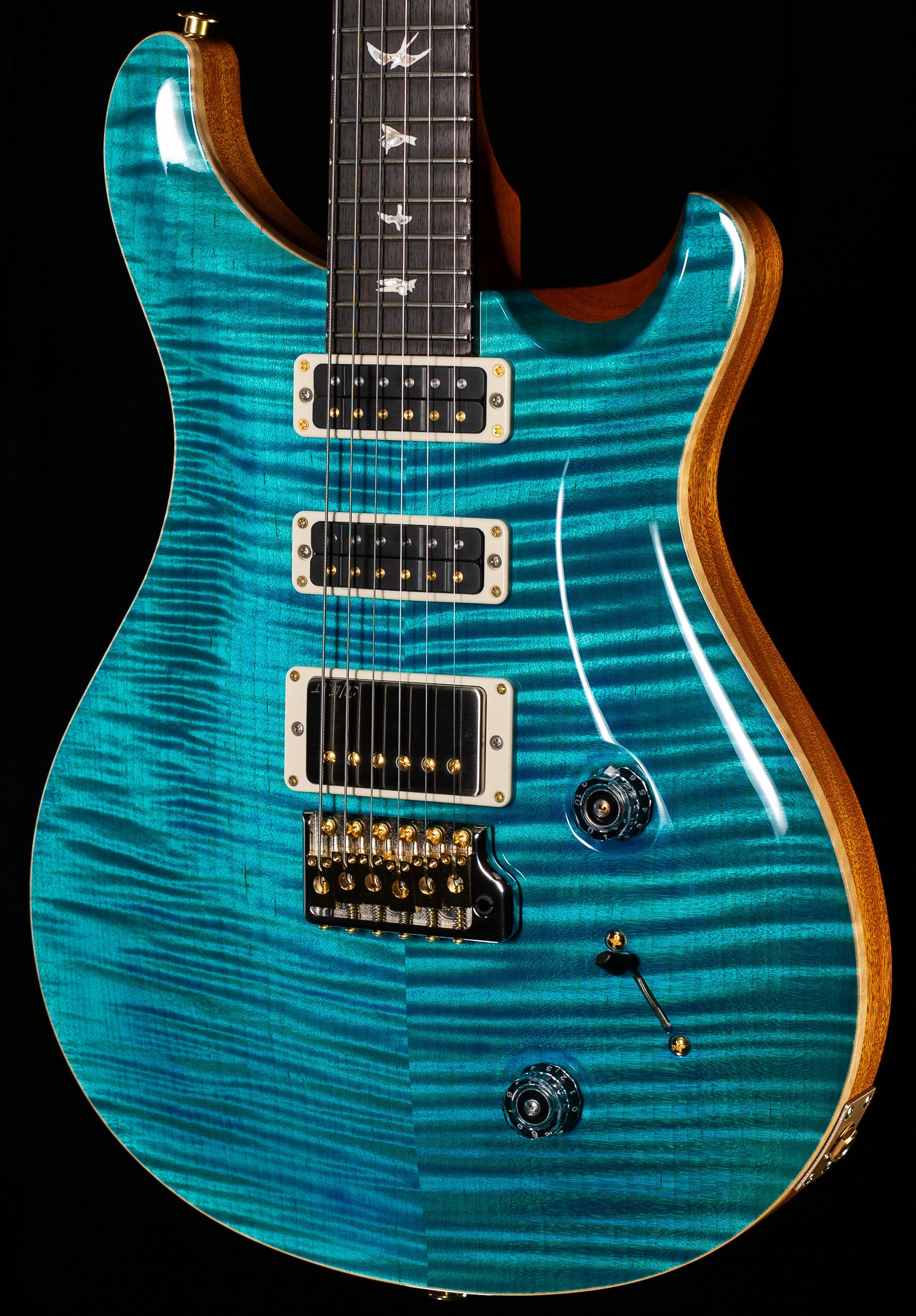 PRS Studio 22 Carroll Blue 10 top (018)