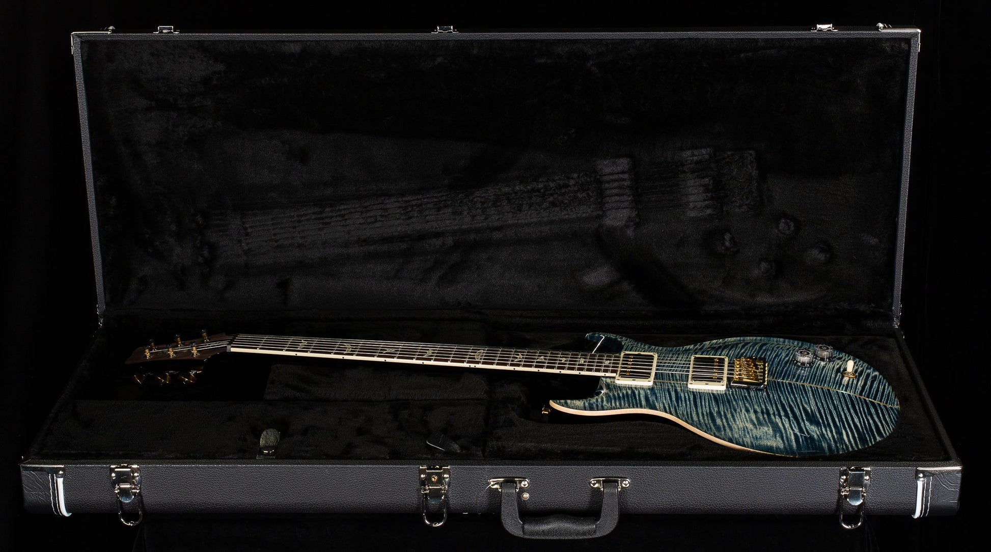 PRS Santana Retro Faded Whale Blue 10 Top (135)
