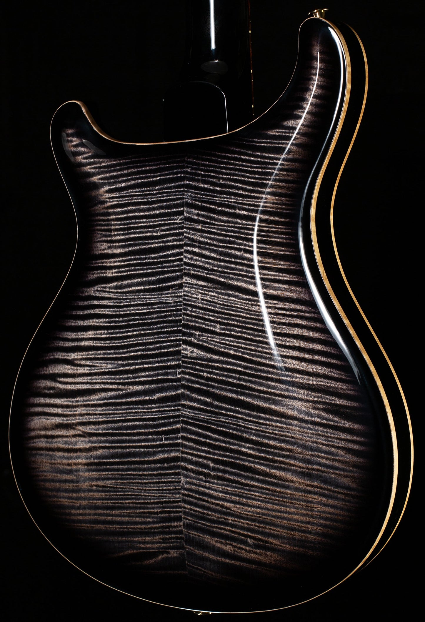 PRS Hollowbody II Piezo Charcoal Burst 10 Top (424)