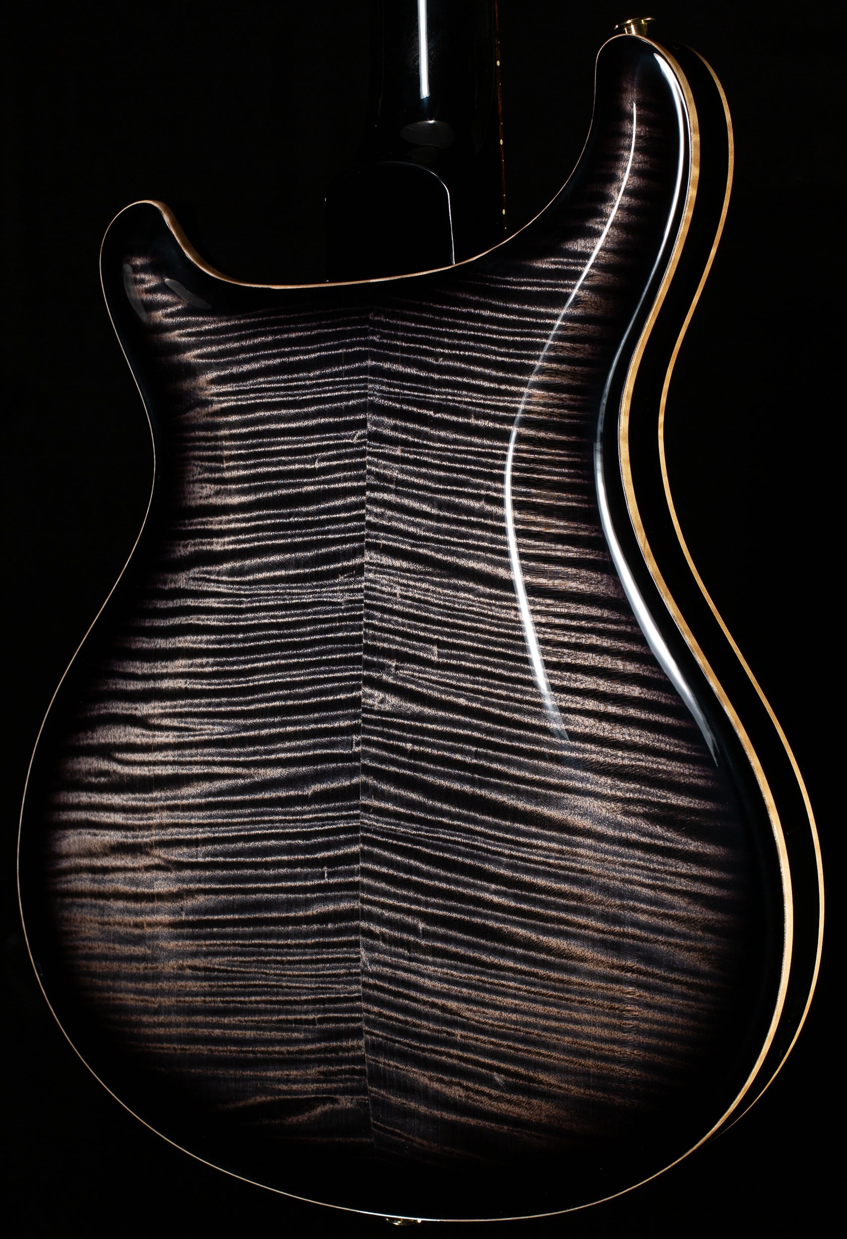 PRS Hollowbody II Piezo Charcoal Burst 10 Top (424)