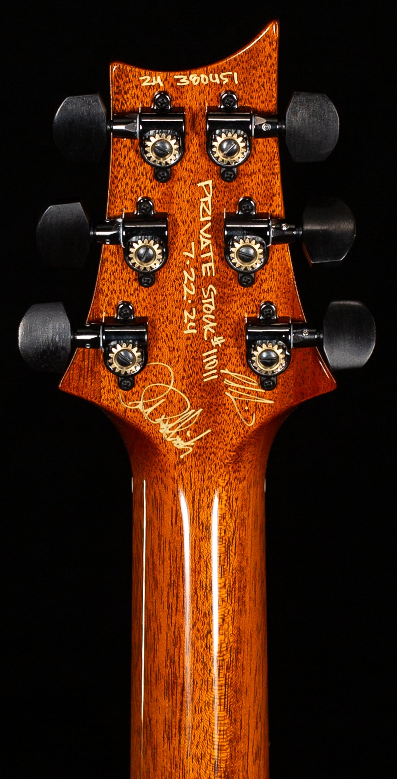 PRS Private Stock 11011 McCarty 594 Hollowbody II Indian Ocean Sunset Glow Chesapeake Bay Inlay (451)