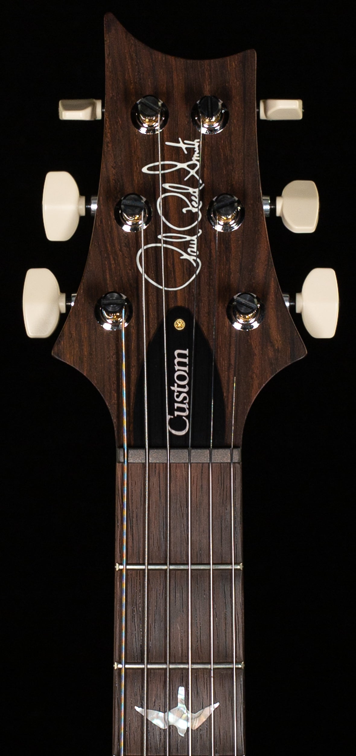 PRS Wood Library Custom 24 River Blue 10 Top Torrefied Maple Neck (161)