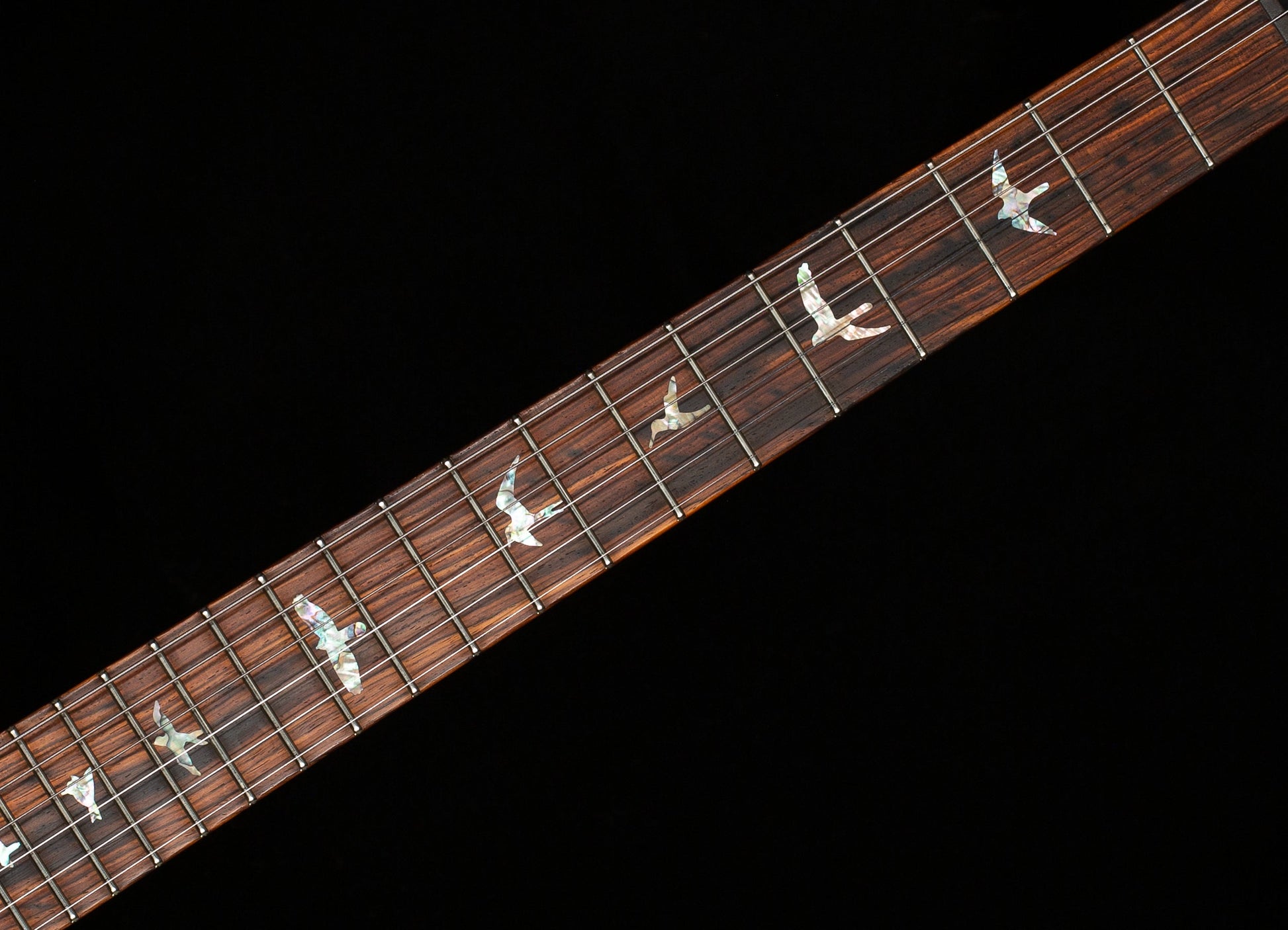 PRS Wood Library Custom 24 Jade Green Burst Quilt 10 Top Torrefied Maple Neck (166)