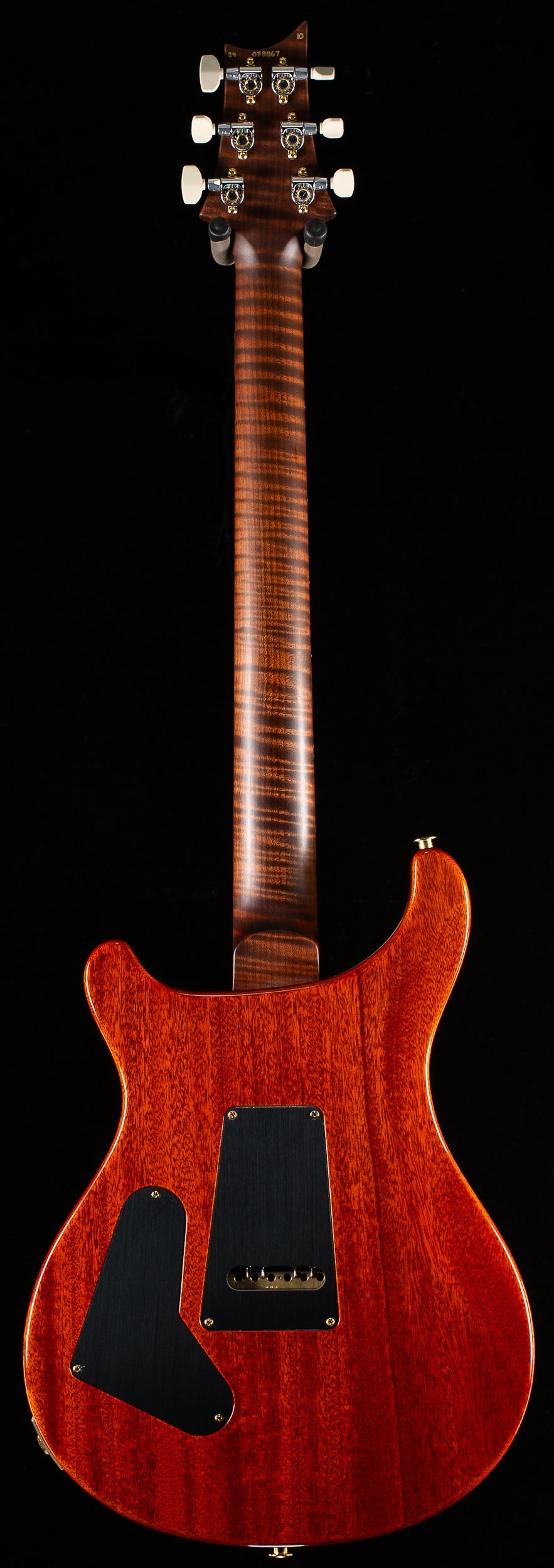 PRS Wood Library Custom 24 Autumn Sky Quilt 10 Top Torrefied Maple Neck (167)