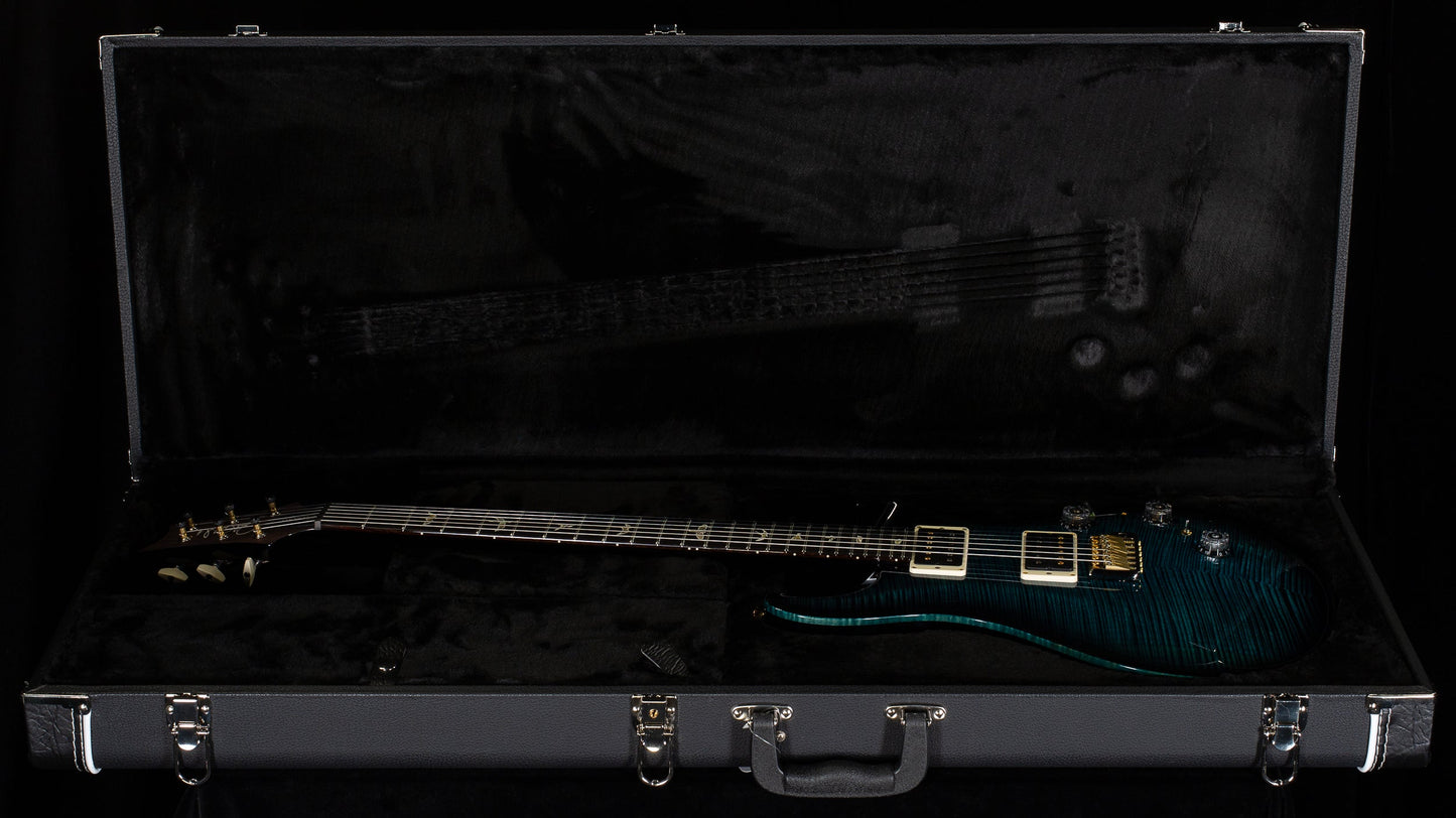 PRS Custom 24 Piezo Cobalt Smokeburst 10 Top (182)