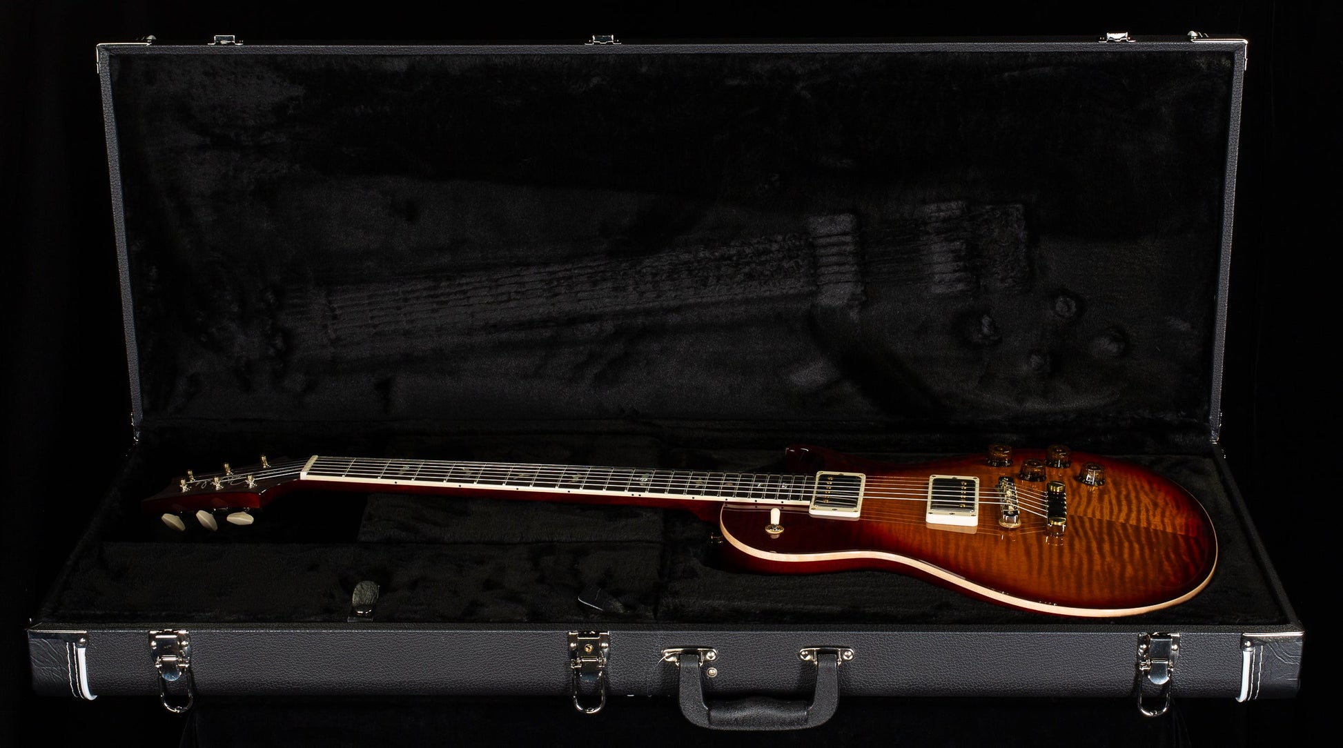 PRS McCarty 594 Singlecut Dark Cherry Sunburst 10 Top (294)
