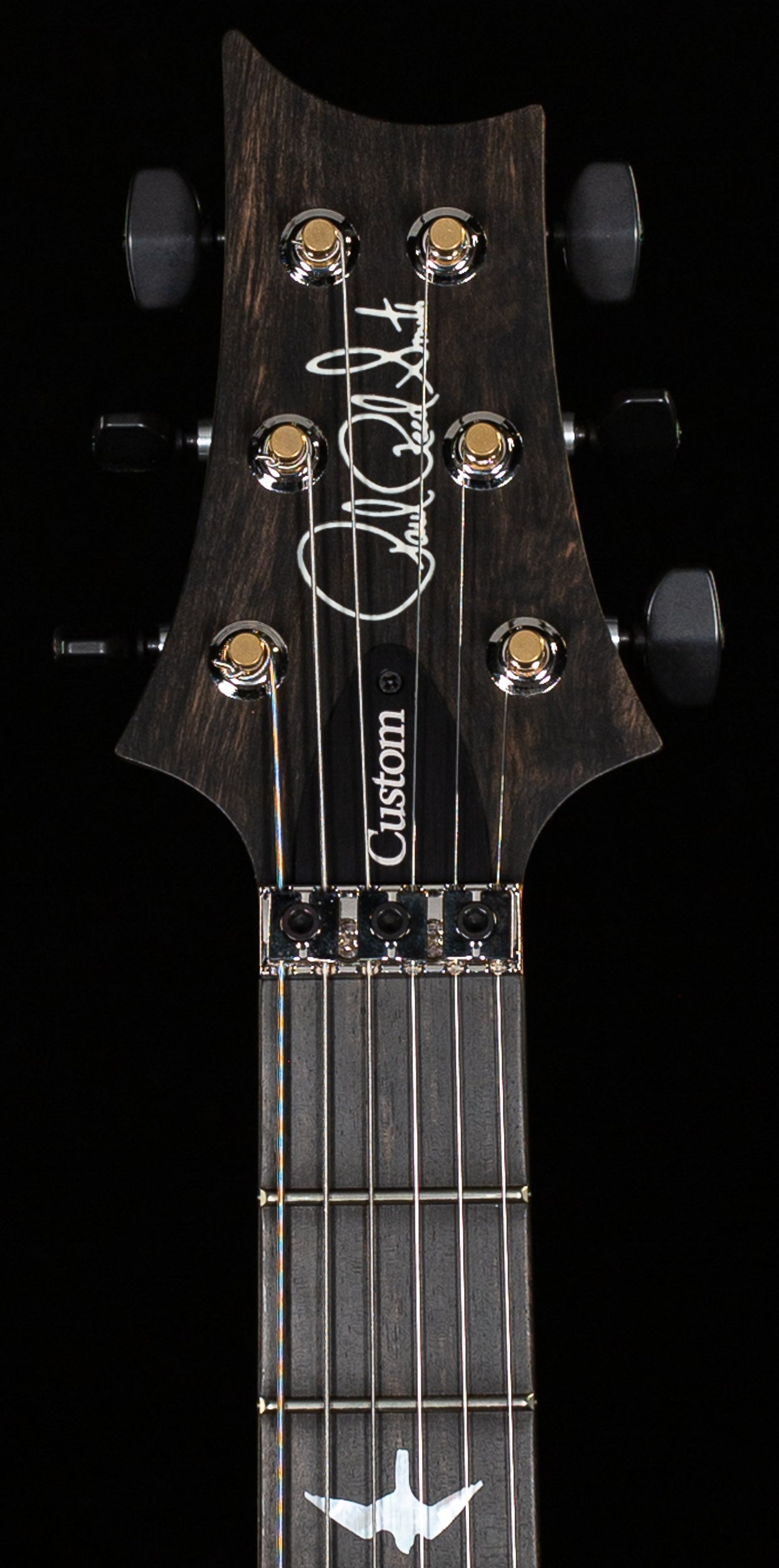 PRS Wood Library Custom 24 Floyd Faded Whale Blue Quilt 10 Top Torrefied Maple Neck (299)
