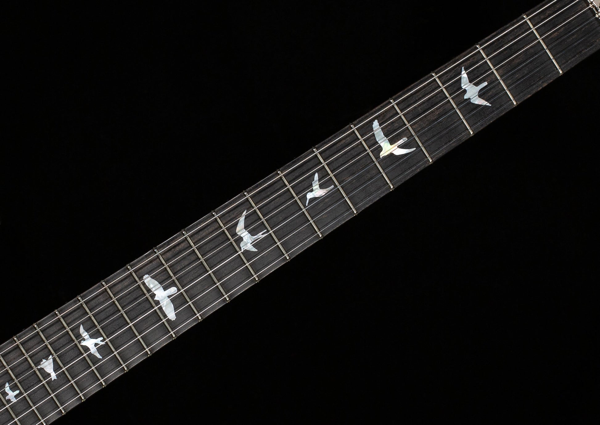 PRS Wood Library Custom 24 Floyd Faded Whale Blue Quilt 10 Top Torrefied Maple Neck (299)