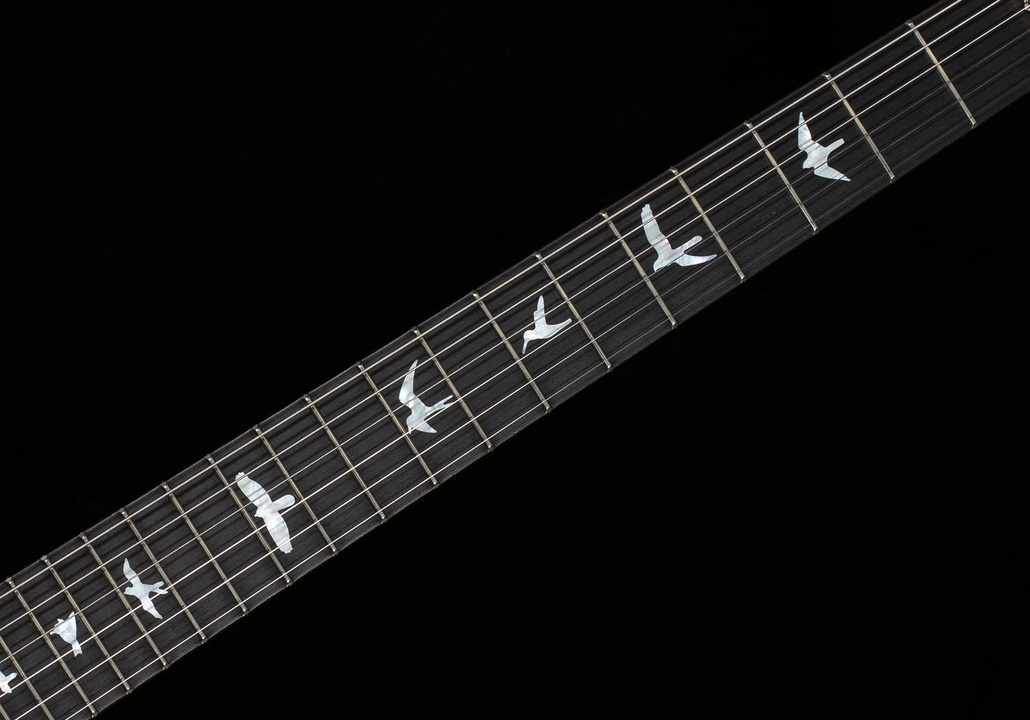 PRS Wood Library Custom 24 Floyd River Blue Quilt 10 Top Torrefied Maple Neck (301)