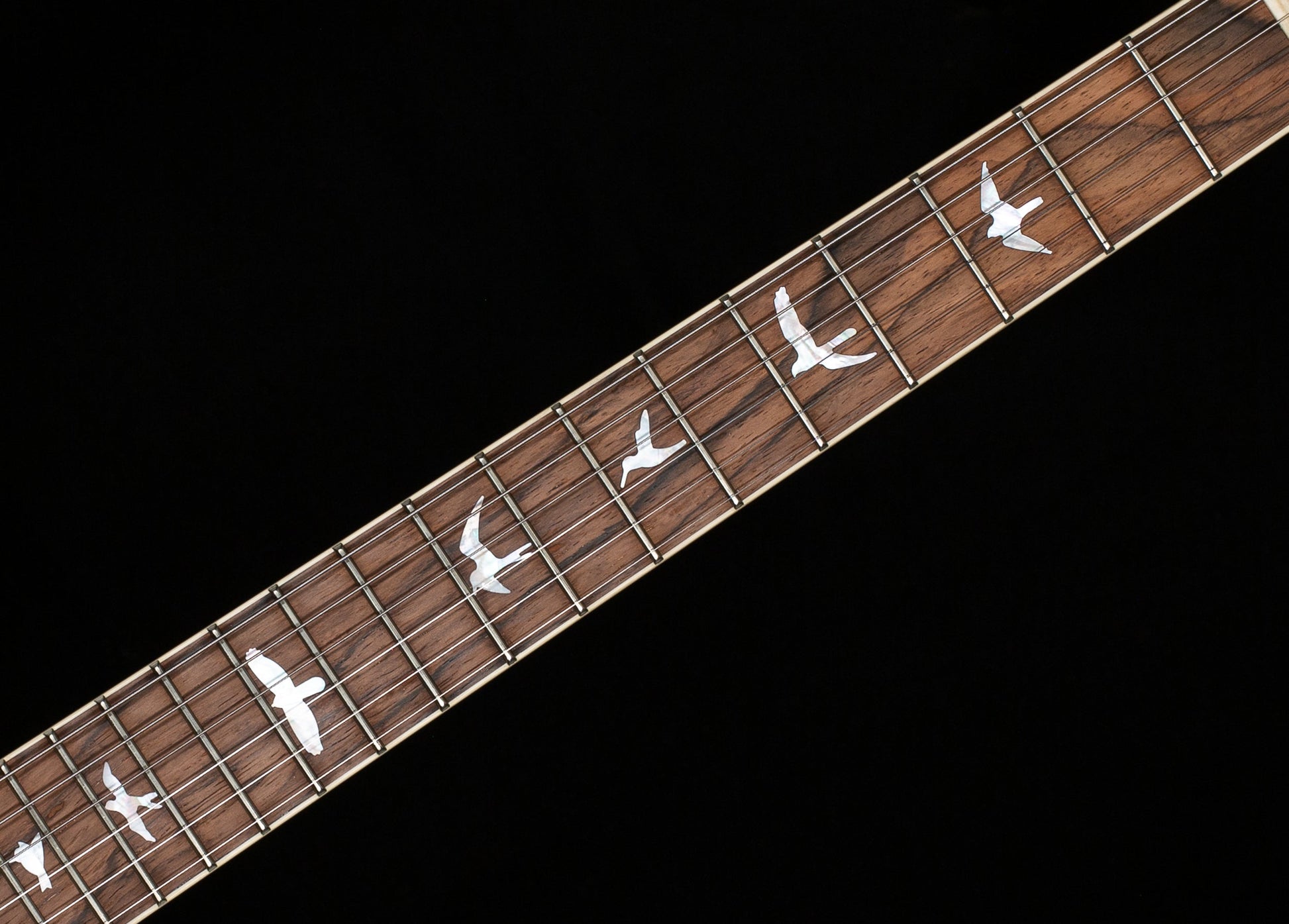 PRS Wood Library McCarty 594 Hollowbody II Torrefied Maple Neck Brazilian Rosewood Purple Mist 10 Top (400)