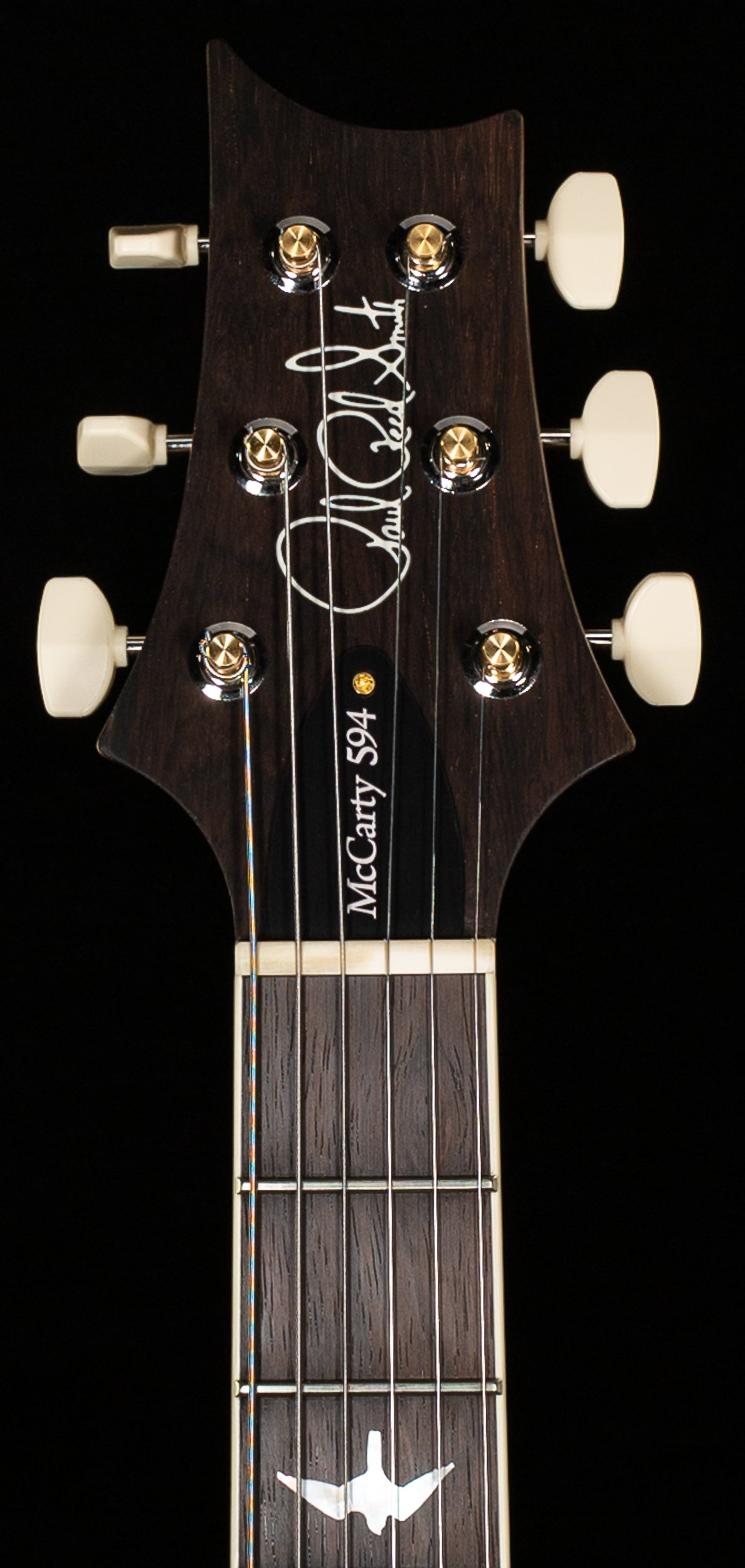 PRS Wood Library McCarty 594 Hollowbody II River Blue Smokeburst Torrefied Maple Neck Brazilian Rosewood 10 Top (404)