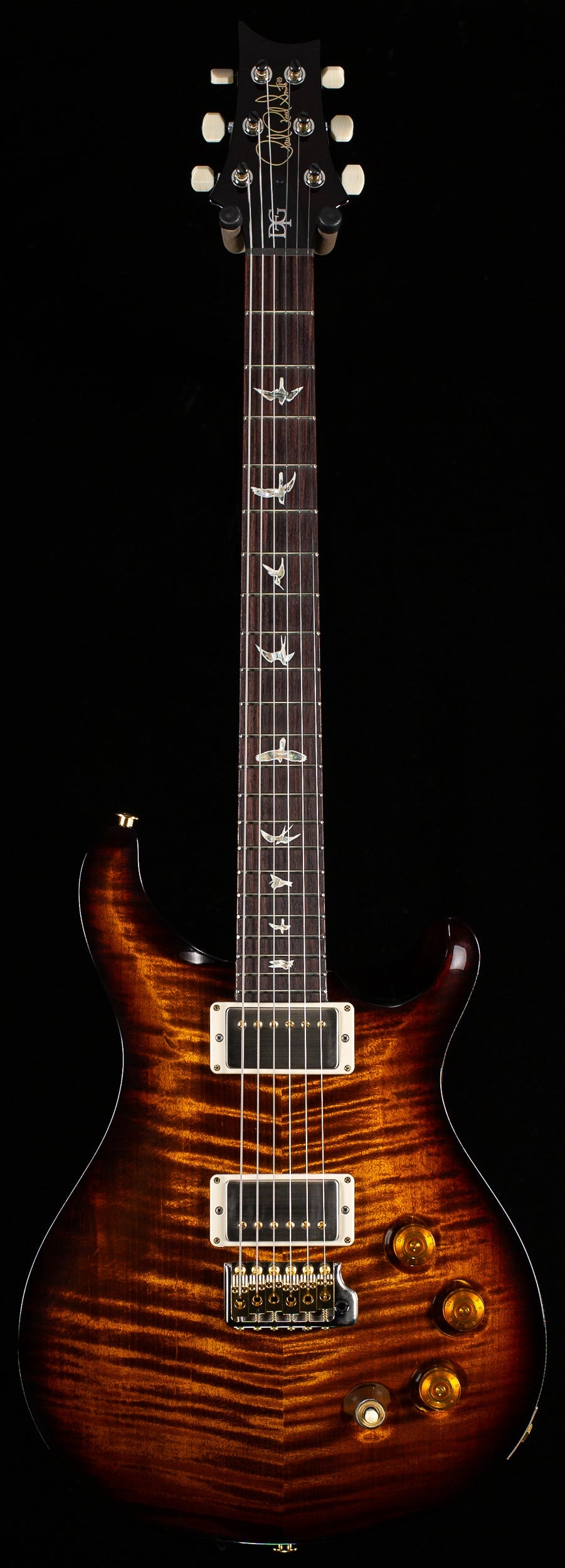 PRS DGT Black Gold Wraparound Burst 10 Top (507)