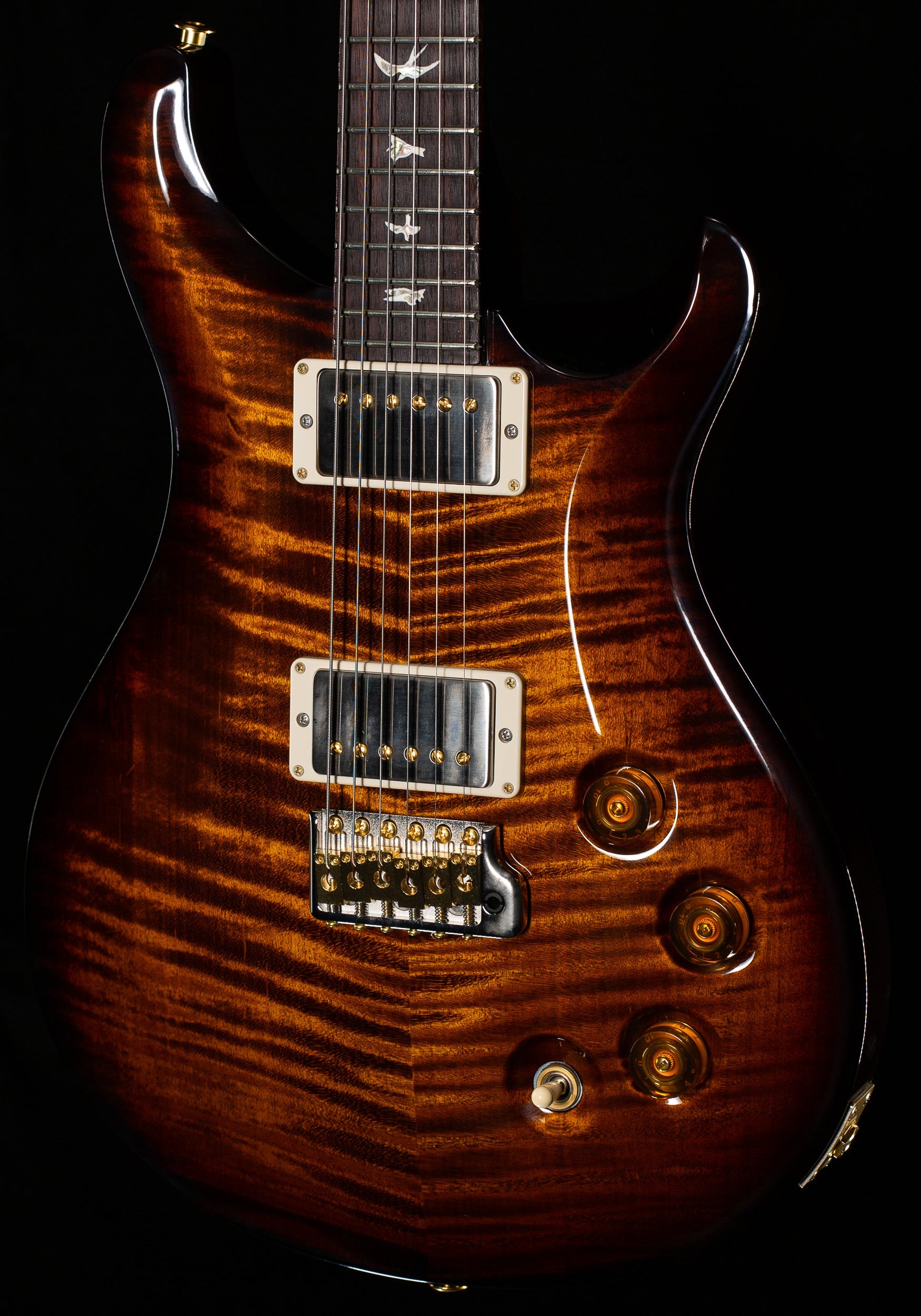 PRS DGT Black Gold Wraparound Burst 10 Top (507)