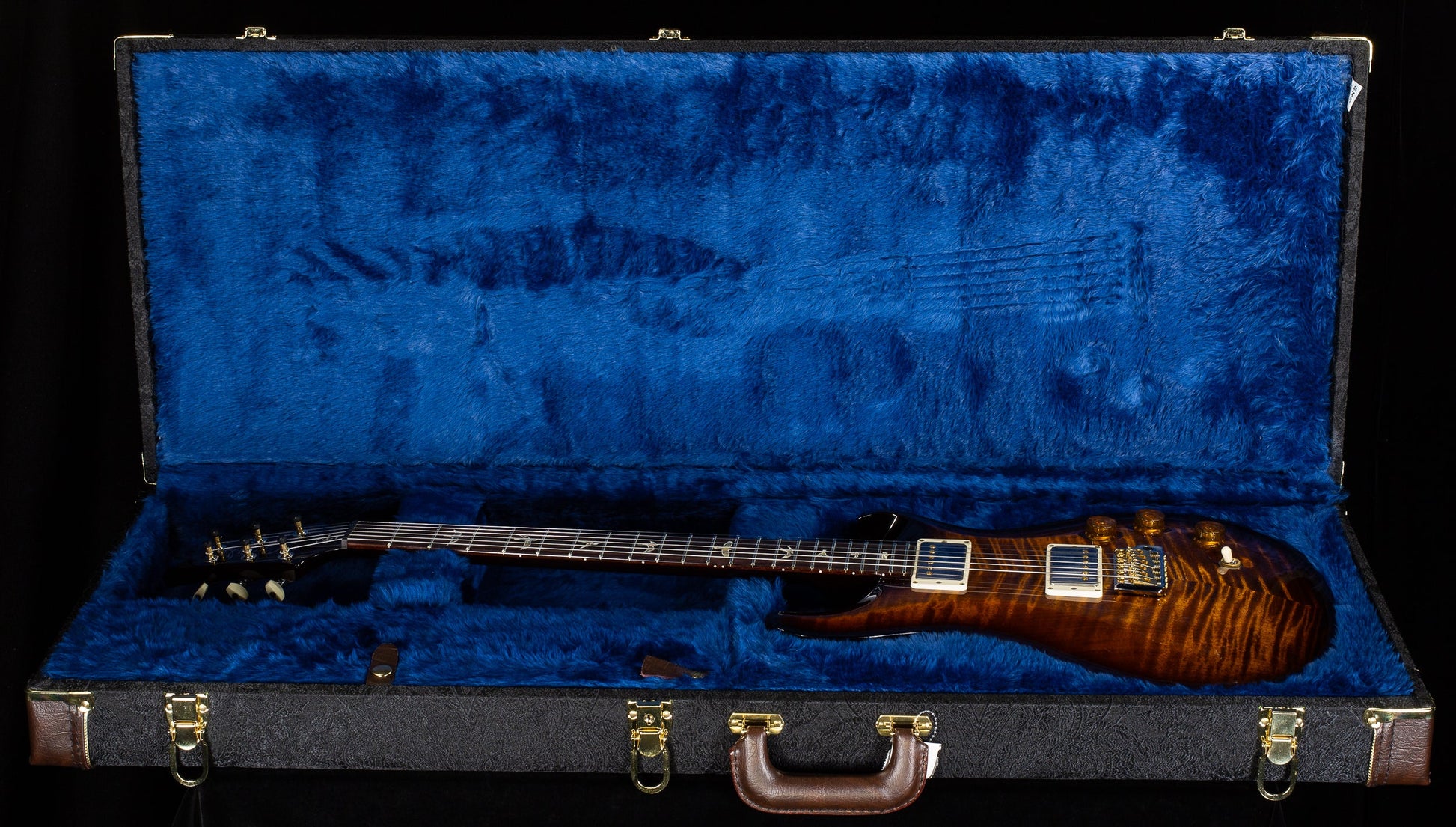 PRS DGT Black Gold Wraparound Burst 10 Top (507)