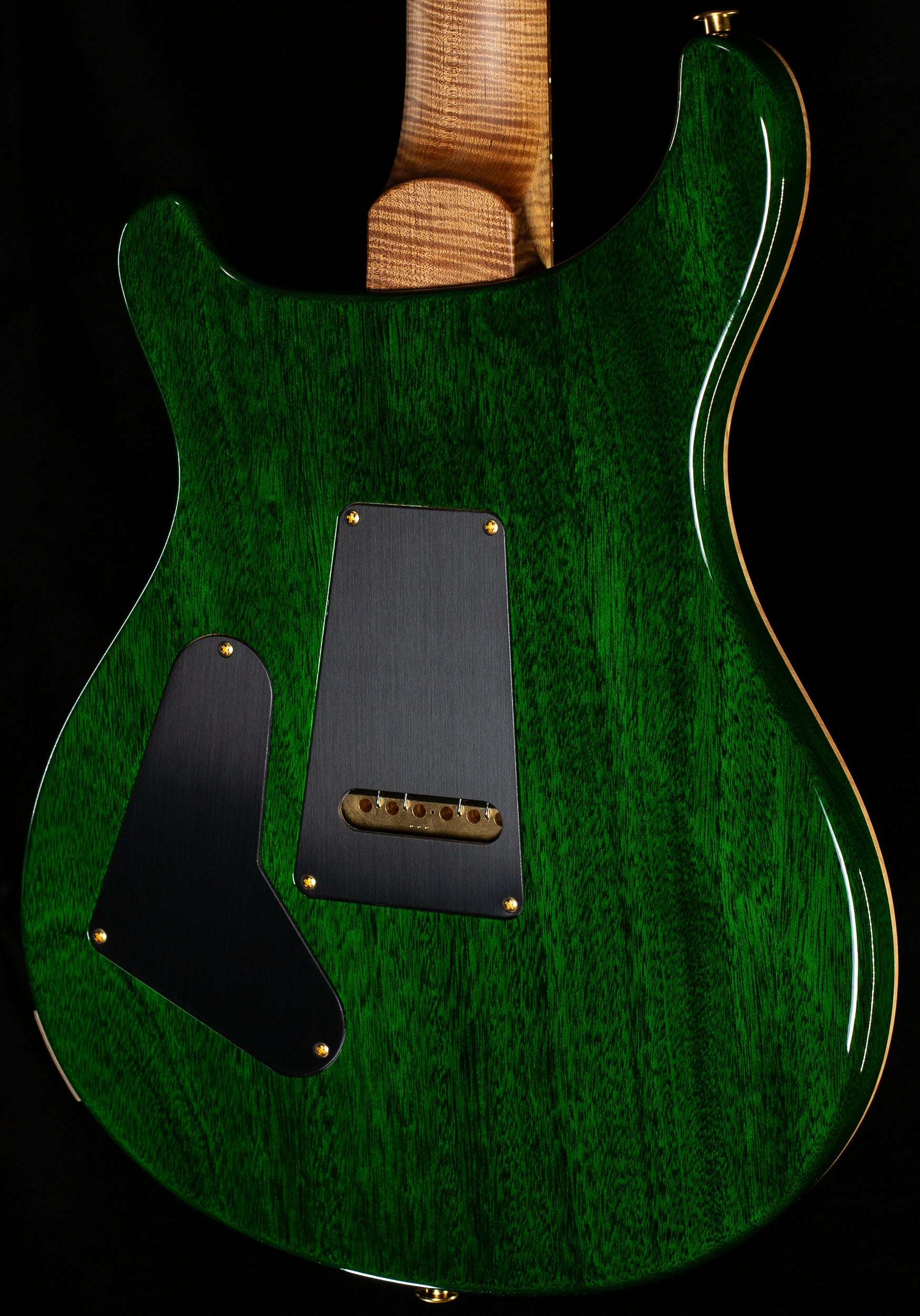 PRS Wood Library Custom 24 Jae Green Burst 10 Top Torrefied Maple Neck (762)