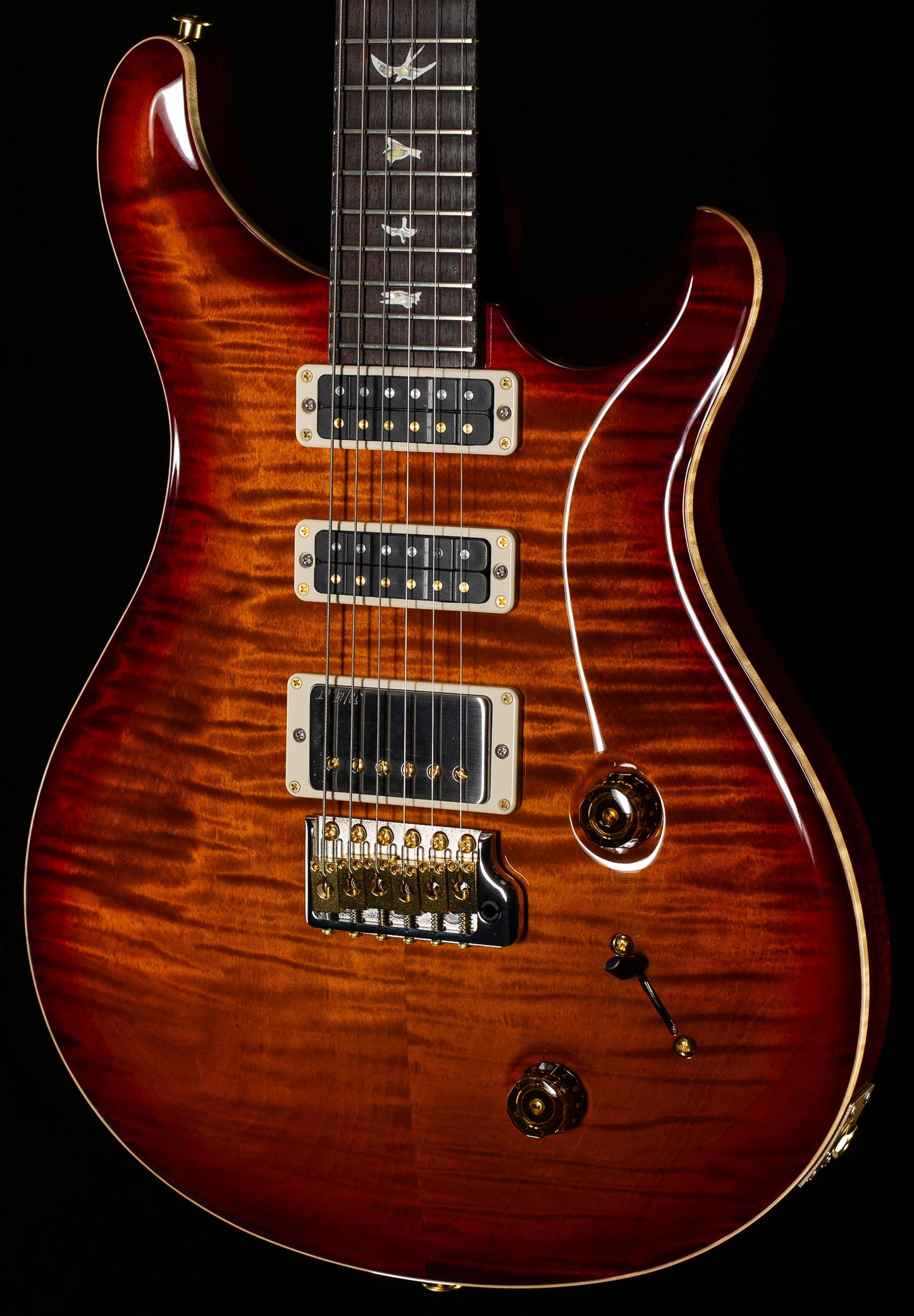 PRS Studio 22 Dark Cherry Sunburst 10 Top (846)