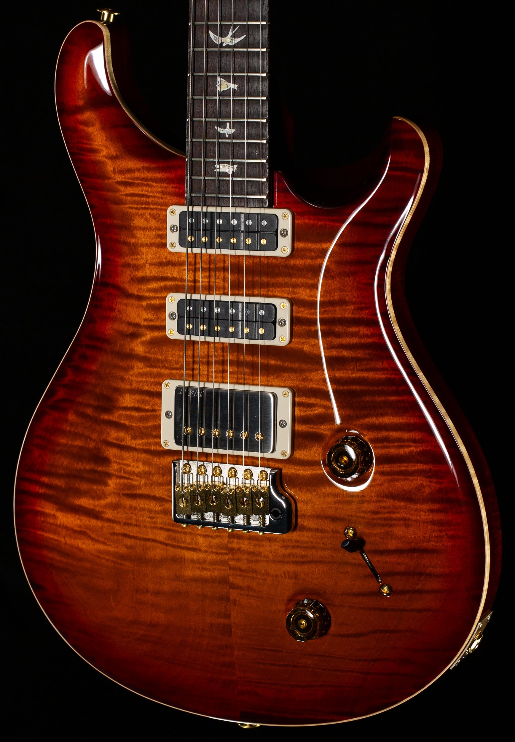 PRS Studio 22 Dark Cherry Sunburst 10 Top (846)