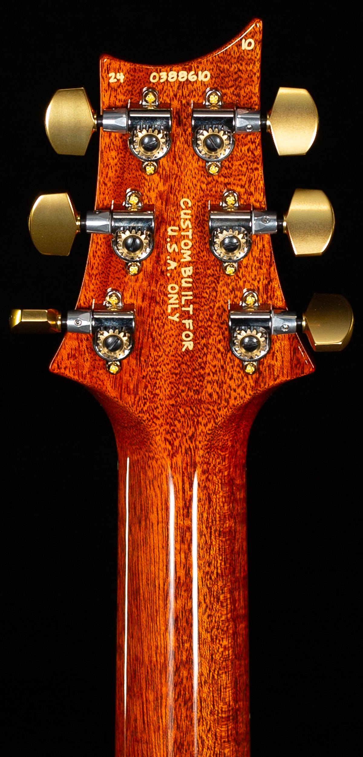 PRS Wood Library Hollowbody II Piezo Burnt Maple Leaf 10 Top Brazilian Rosewood (610)