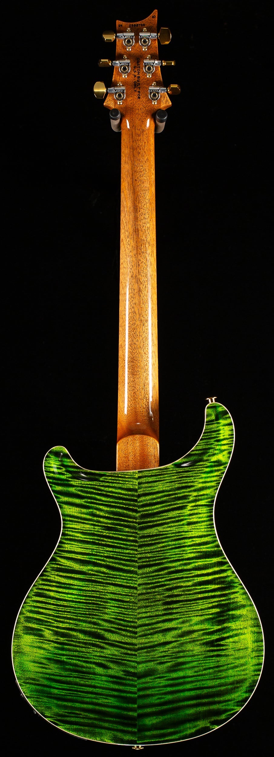 PRS Wood Library Hollowbody II Piezo Jade 10 Top Brazilian Rosewood (749)