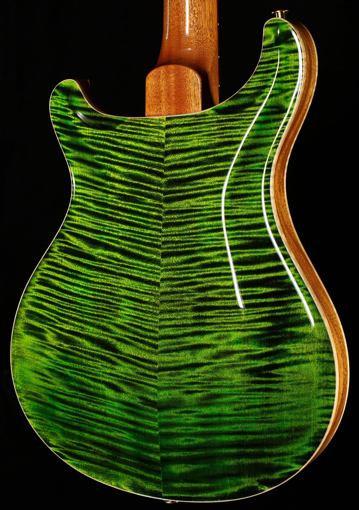 PRS Wood Library Hollowbody II Piezo Jade 10 Top Brazilian Rosewood (749)