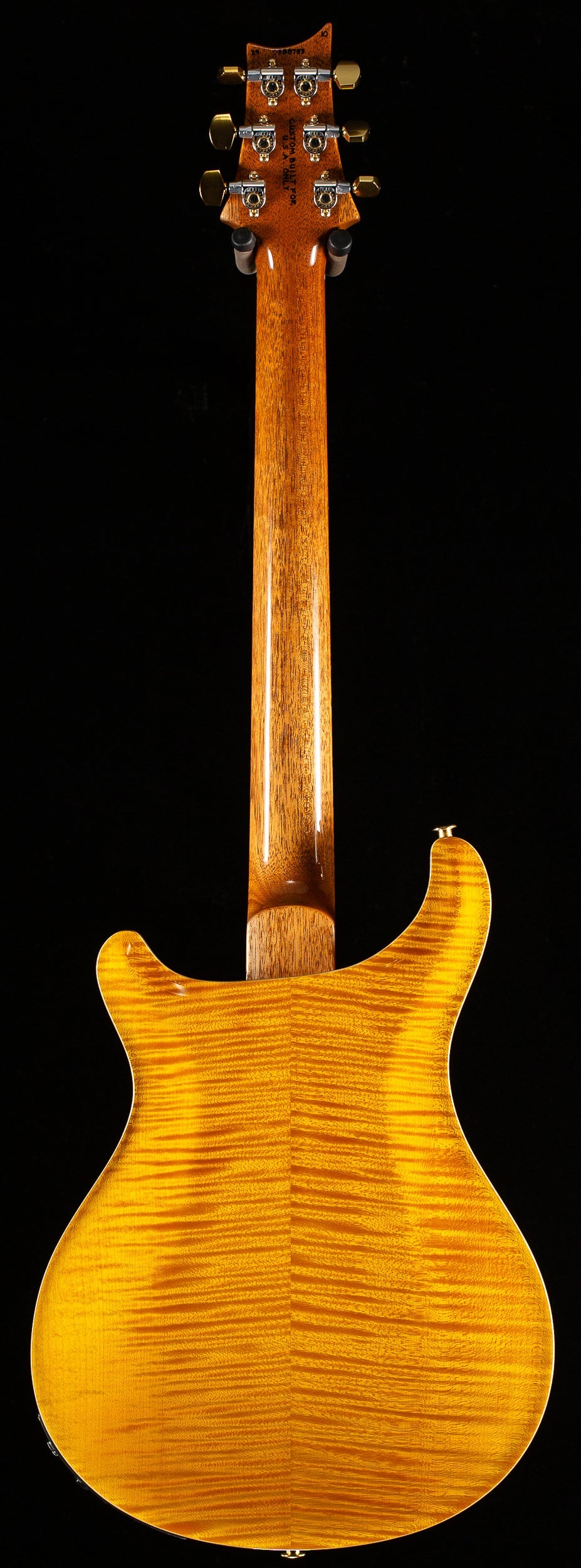 PRS Wood Library Hollowbody II Piezo 10 Top Santana Yellow Brazilian Rosewood (753)