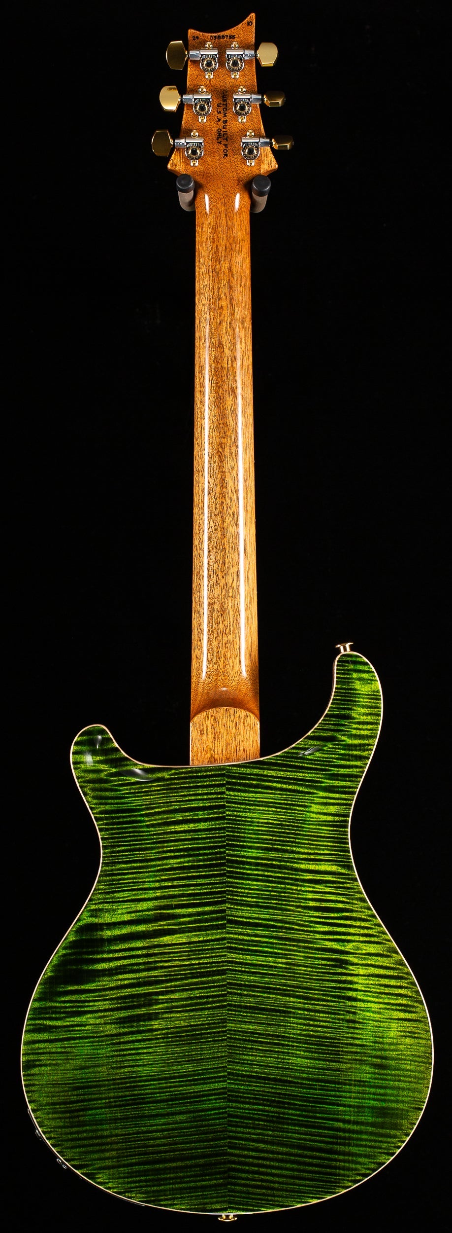 PRS Wood Library Hollowbody II Piezo Jade 10 Top Brazilian Rosewood (755)