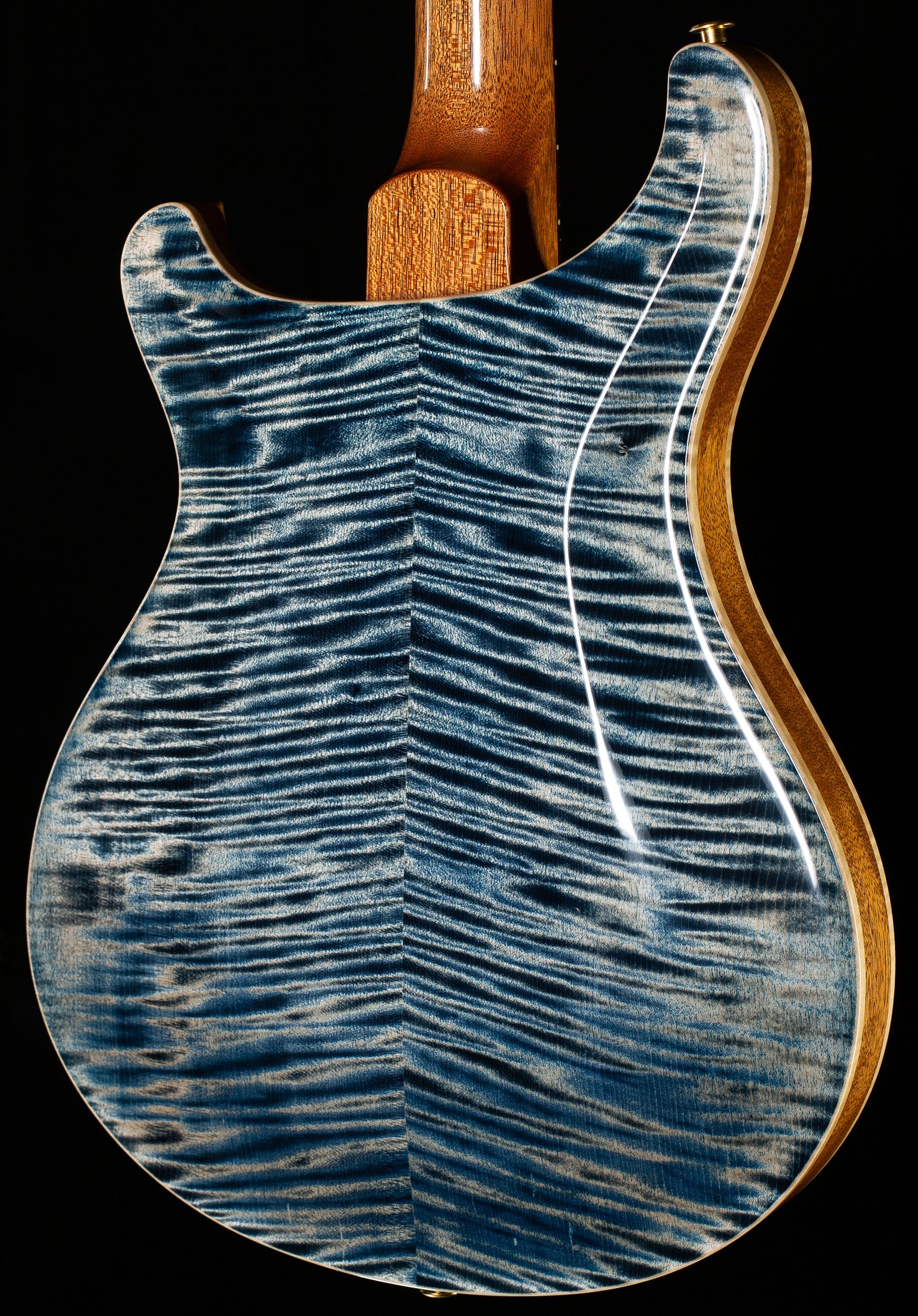 PRS Wood Library Hollowbody II Piezo Faded Whale Blue 10 Top Brazilian Rosewood (756)