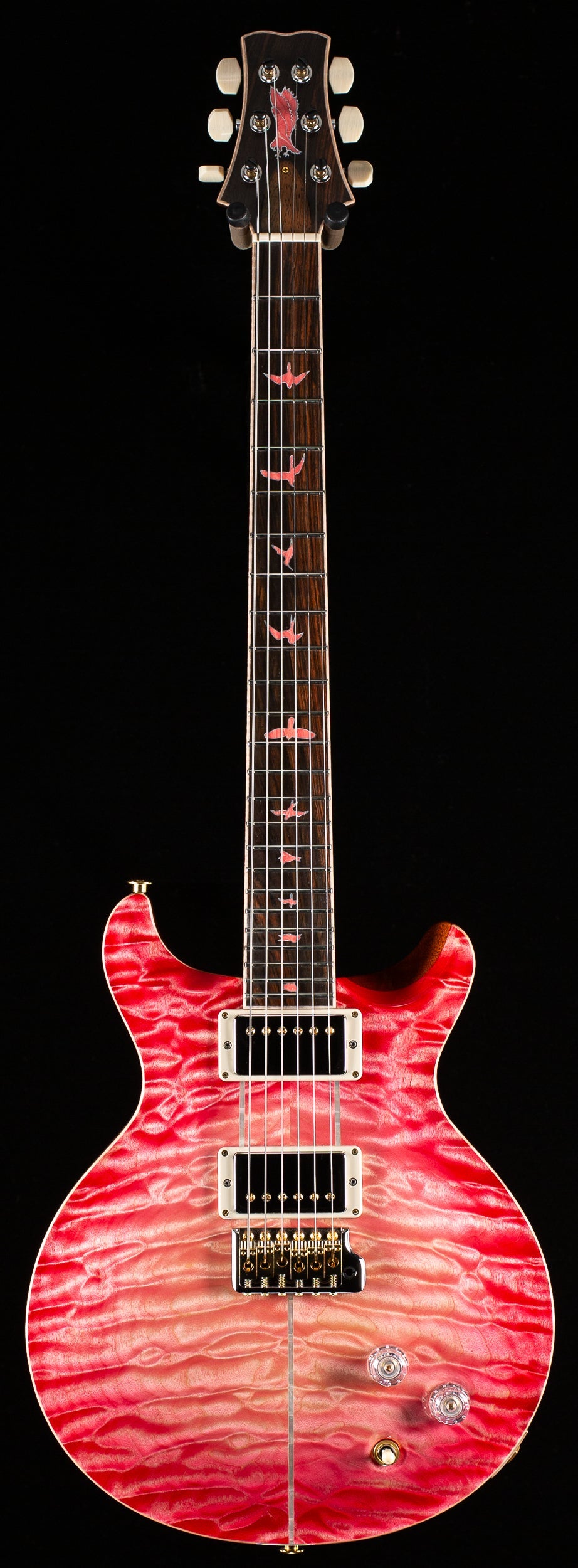 PRS Private Stock 11420 Santana Retro Bonnie Pink Glow