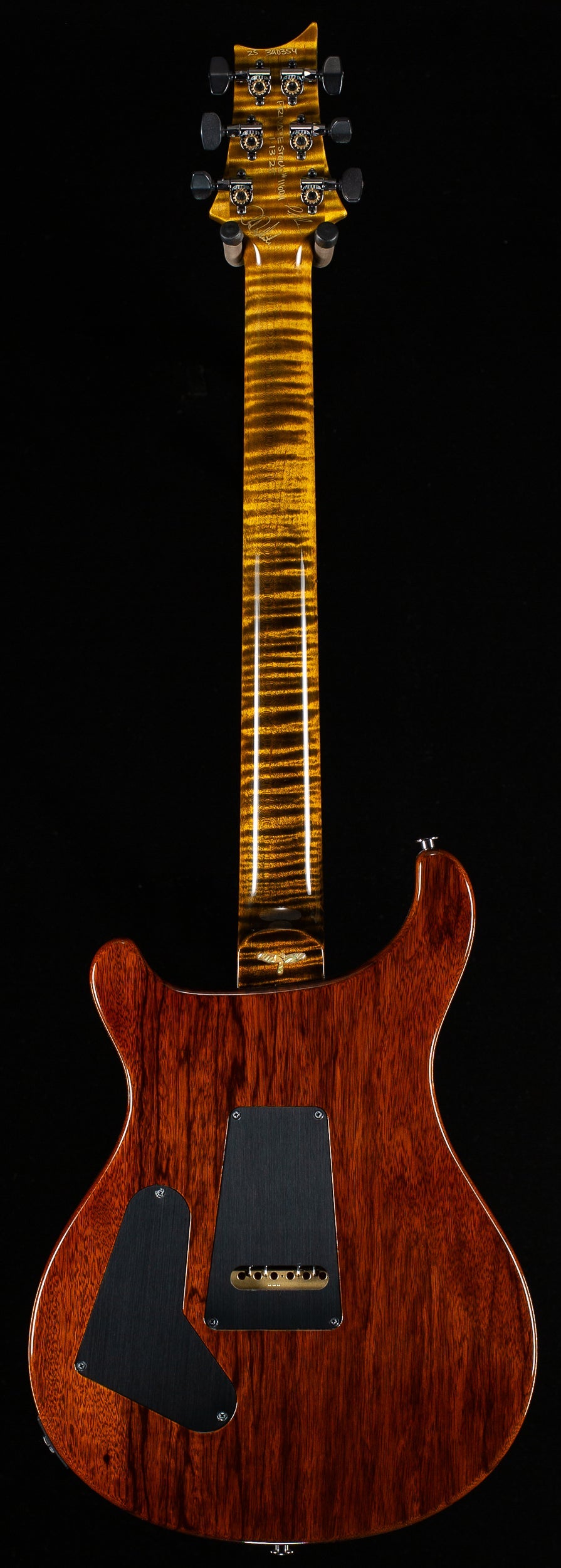 PRS Private Stock 11604 Custom 24-08 Semi-Hollow Tiger Eye Glow (354)