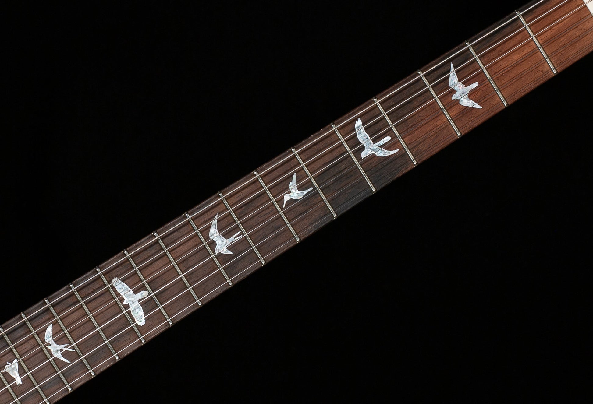 PRS Willcutt Exclusive Wood Library Modern Eagle V Quilt Maple 10-Top Whale Blue (211)