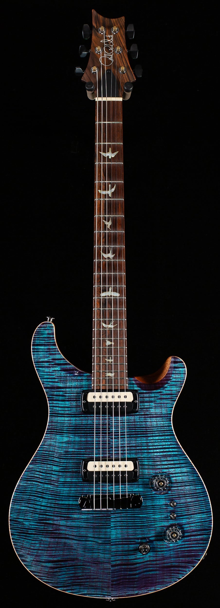 PRS Wood Library Willcutt Exclusive Paul's Guitar Violet 10 Top Rosewood Neck (265)
