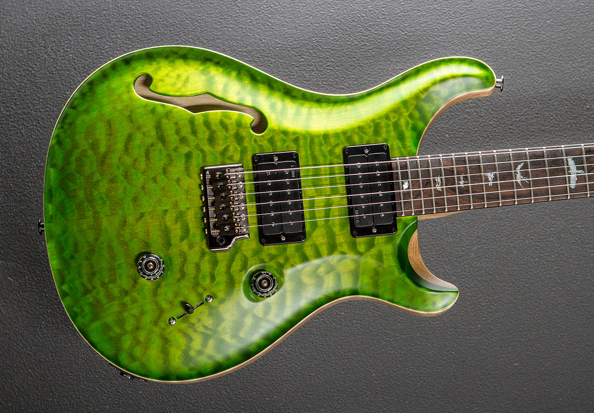 Custom 24 Semi-Hollow Wood Library Limited - Eriza Verde w/Korina