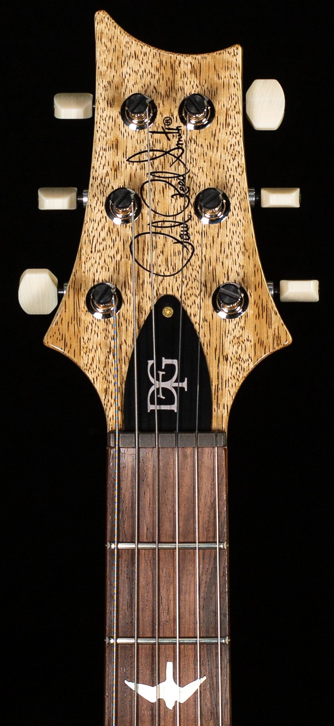 PRS Wood Library Willcutt Exclusive DGT Korina Neck Charcoal 10 Top (278)