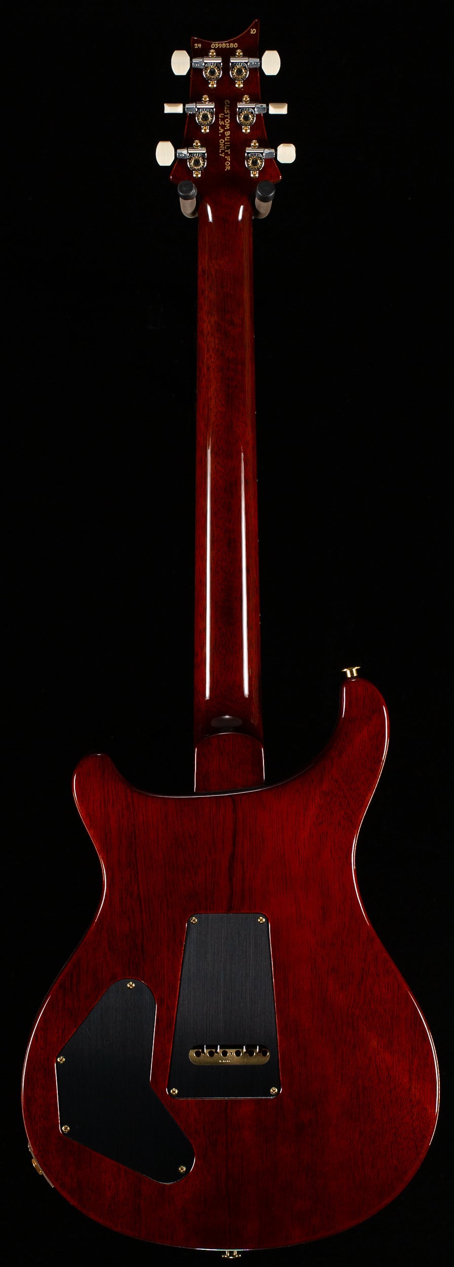PRS Wood Library Willcutt Exclusive DGT Korina Neck Orange Tiger 10 Top (280)