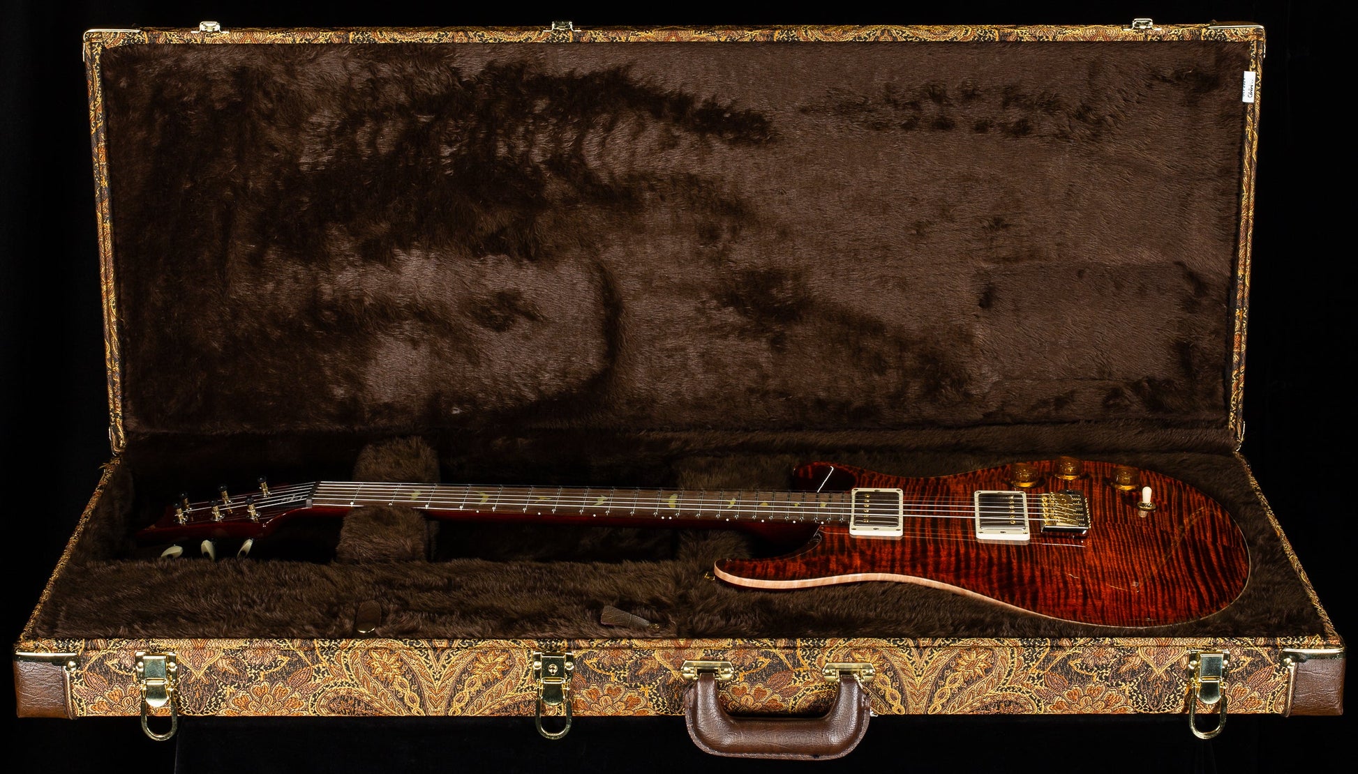 PRS Wood Library Willcutt Exclusive DGT Korina Neck Orange Tiger 10 Top (280)