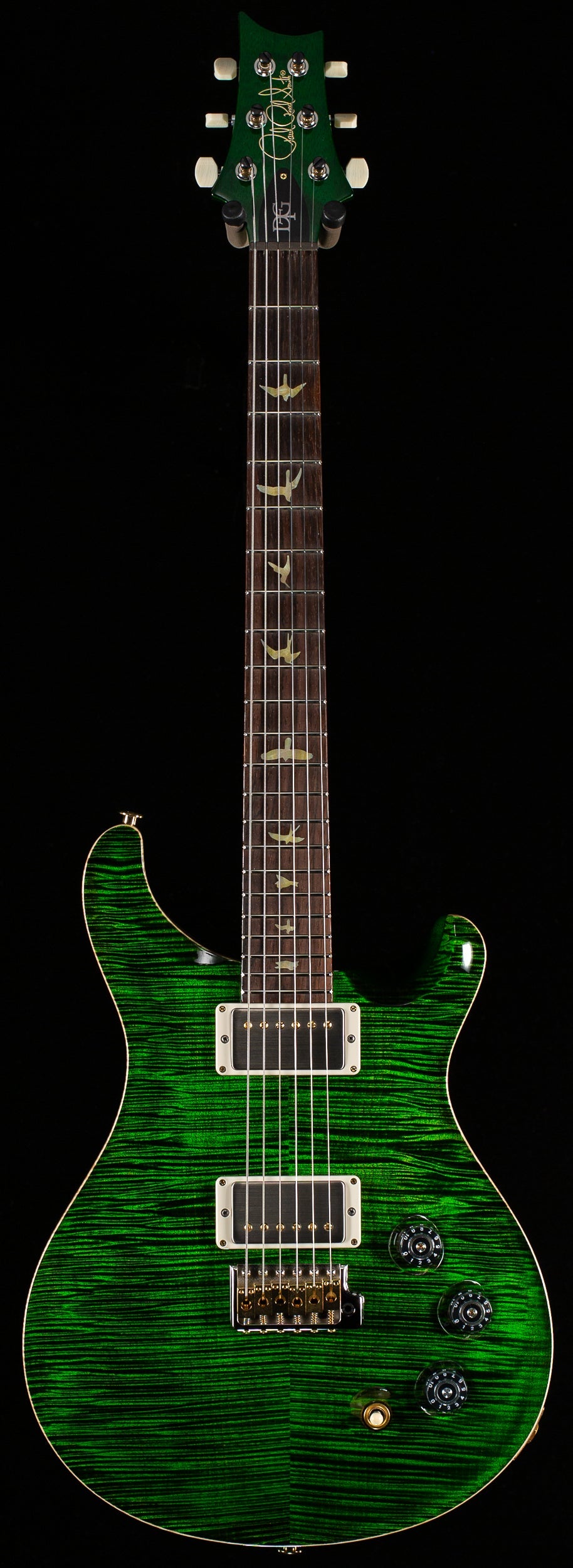 PRS Wood Library Willcutt Exclusive DGT Korina Neck Jade 10 Top (281)