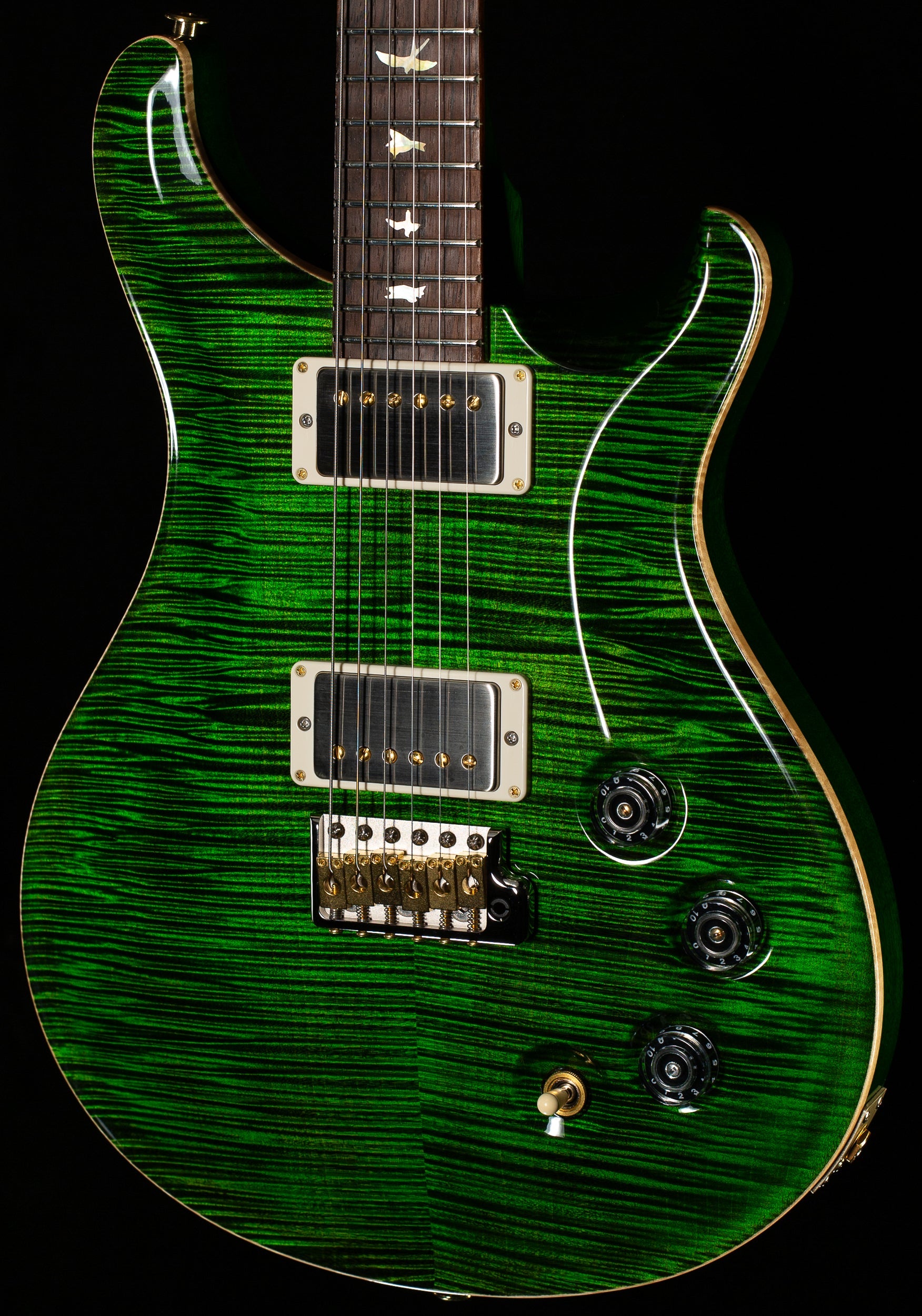 PRS Wood Library Willcutt Exclusive DGT Korina Neck Jade 10 Top (281)