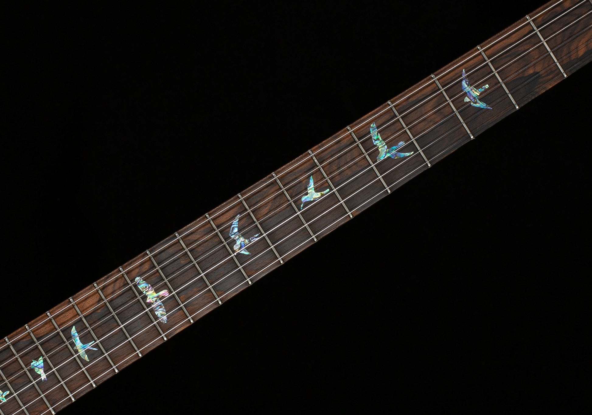 PRS Wood Library Willcutt Exclusive Custom 24-08 Rosewood Neck Charcoal Burst Quilt 10 Top Satin (628)