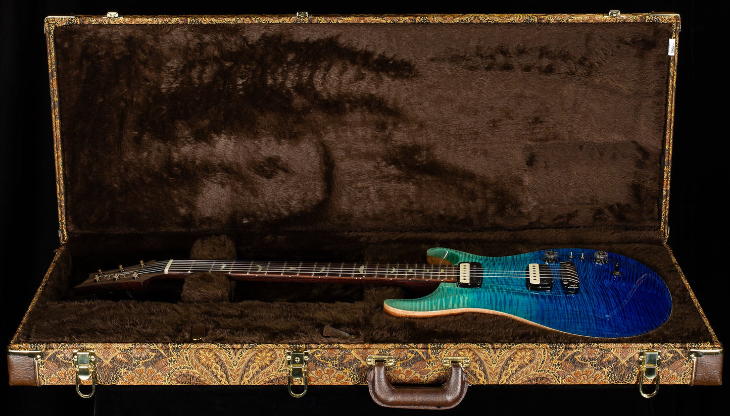 PRS Wood Library Willcutt Exclusive Paul's Guitar Blue Fade 10 Top Rosewood Neck (531)