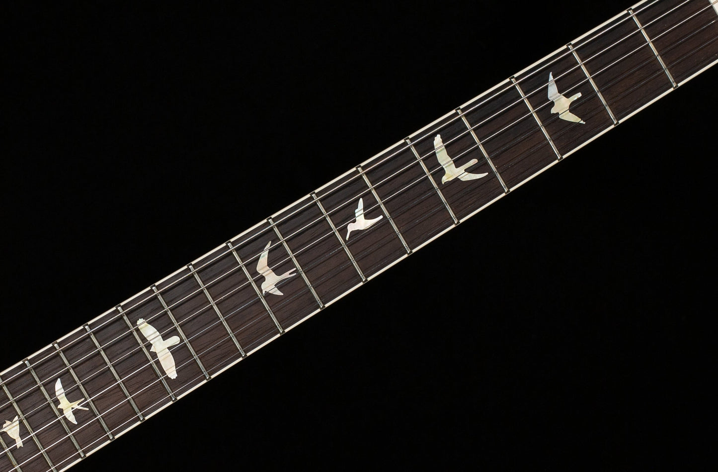 PRS Wood Library Willcutt Exclusive Semi-Hollow McCarty 594 Brazilian Rosewood Blue Fade 10 Top (561)