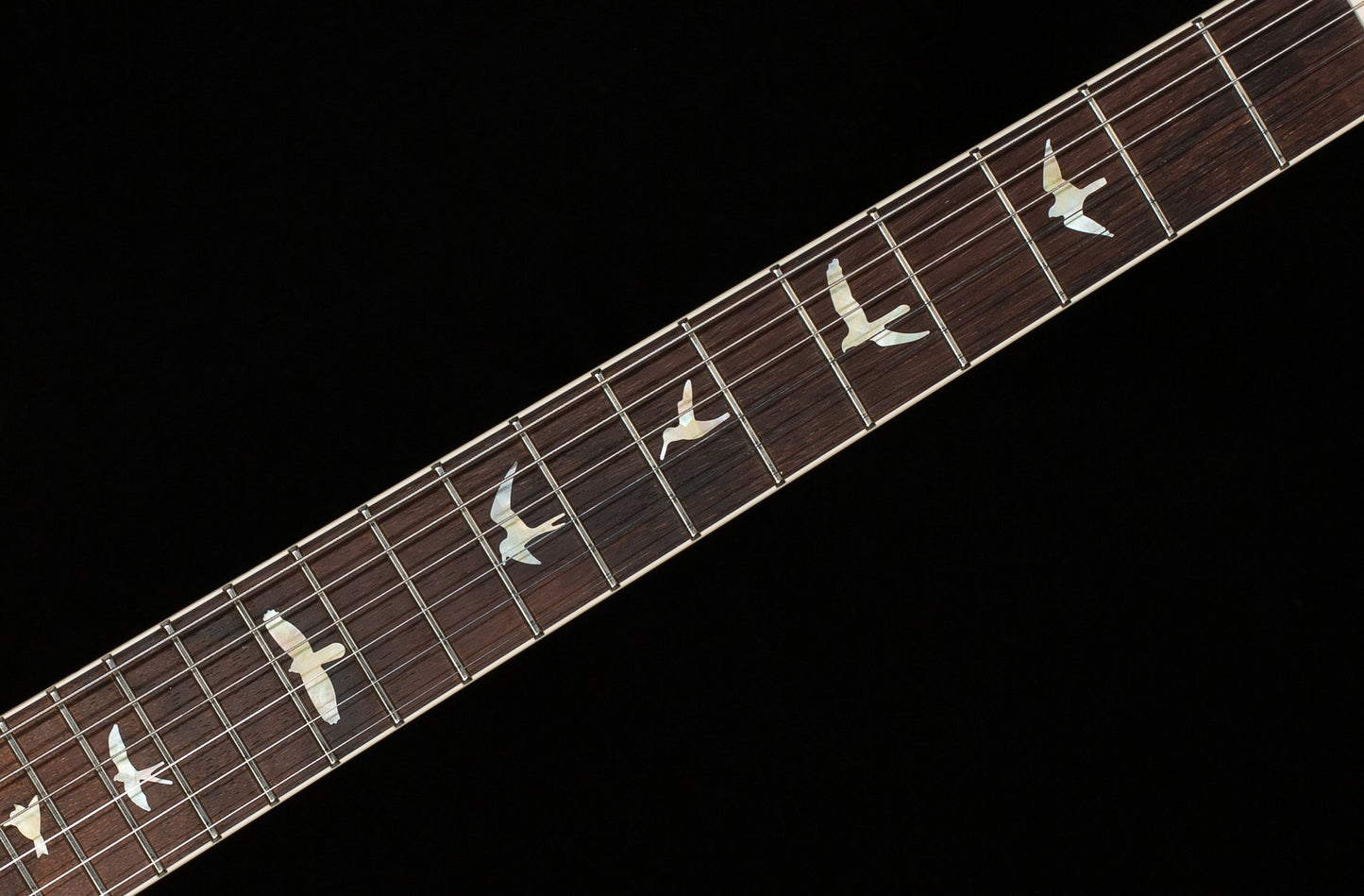 PRS Wood Library Willcutt Exclusive Semi-Hollow McCarty 594 Brazilian Rosewood Orange Tiger 10 Top (562)