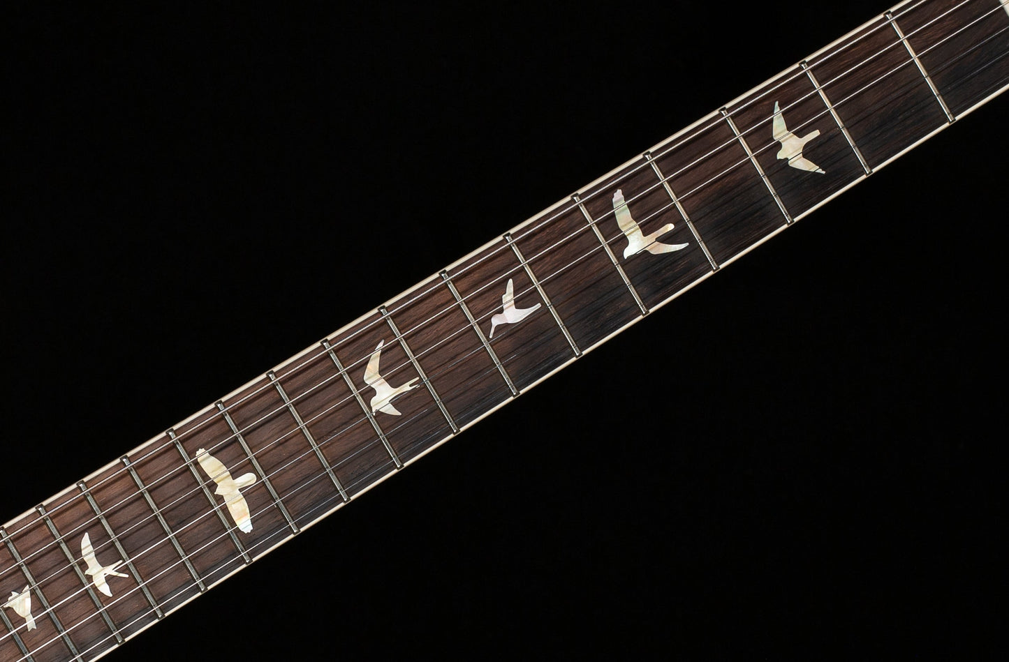 PRS Wood Library Willcutt Exclusive Semi-Hollow McCarty 594 Brazilian Rosewood Charcoal Cherry Burst 10 Top (568)
